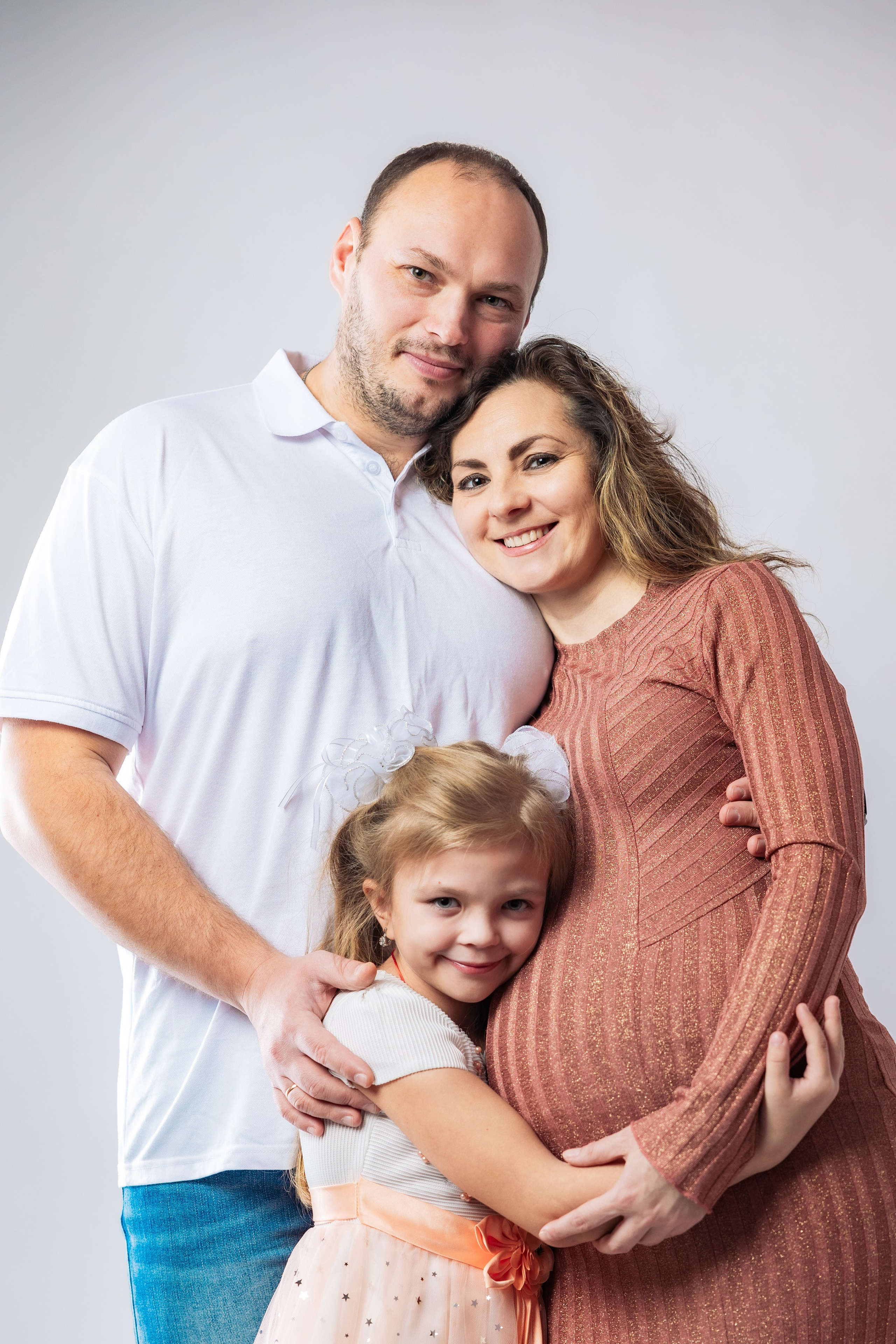 Беременность. Студия. Смешанный свет. Свадебный и семейный фотограф в Москве Красинская Мария