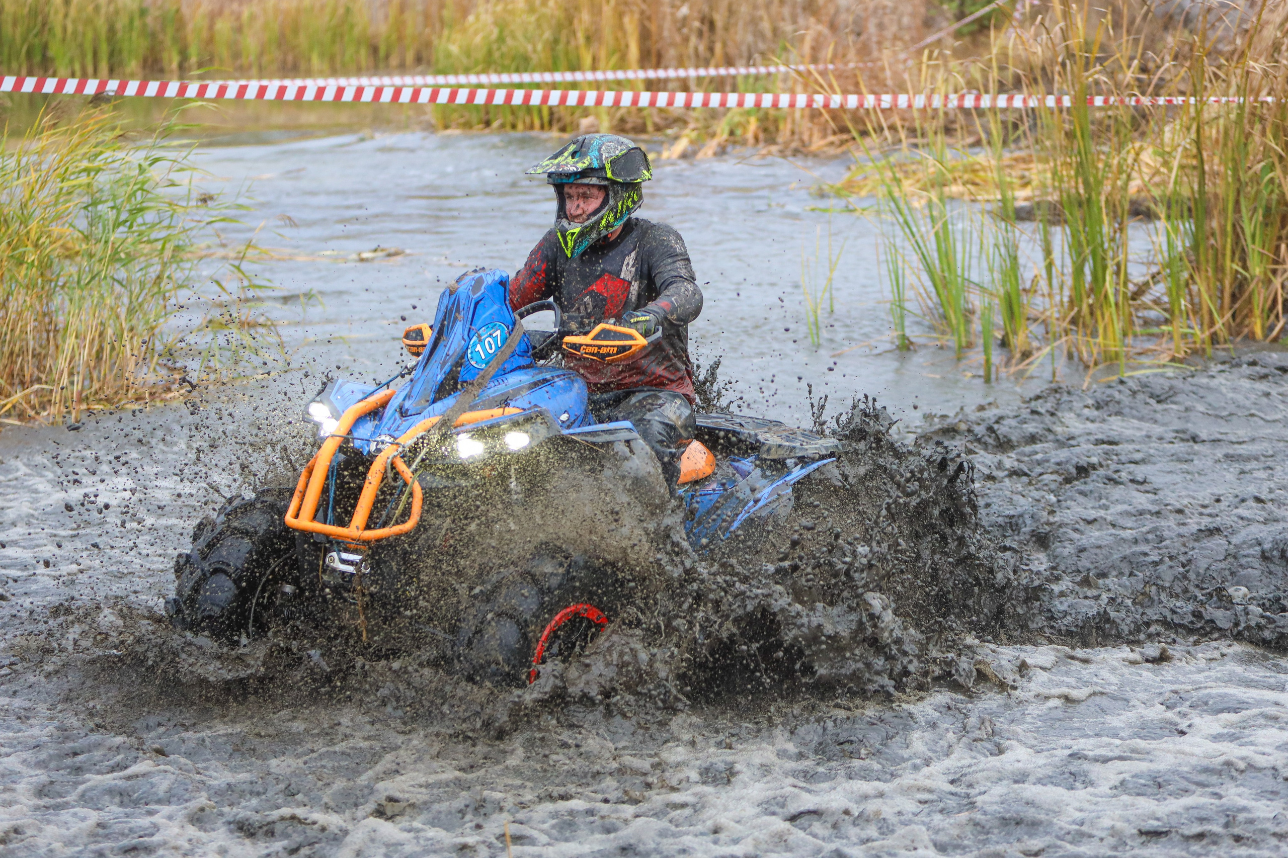 Гонки на квадроциклах Грязевое кольцо. Спортивный фотограф в Самаре