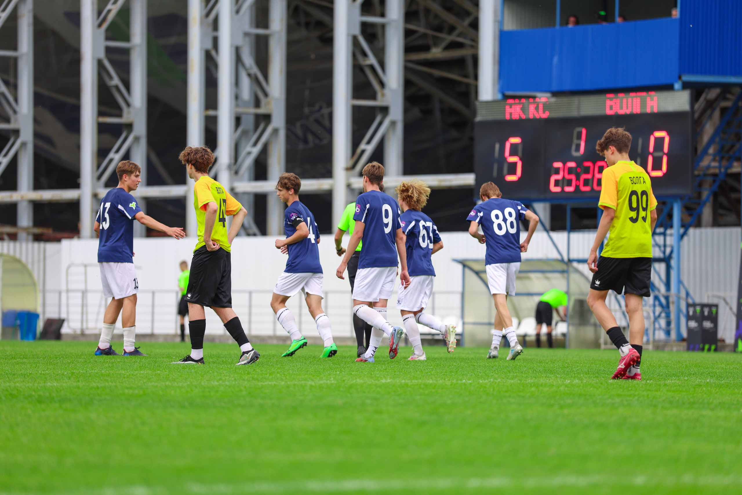 Юношеская футбольная лига Поволжье U-16. Крылья Советов — Волга