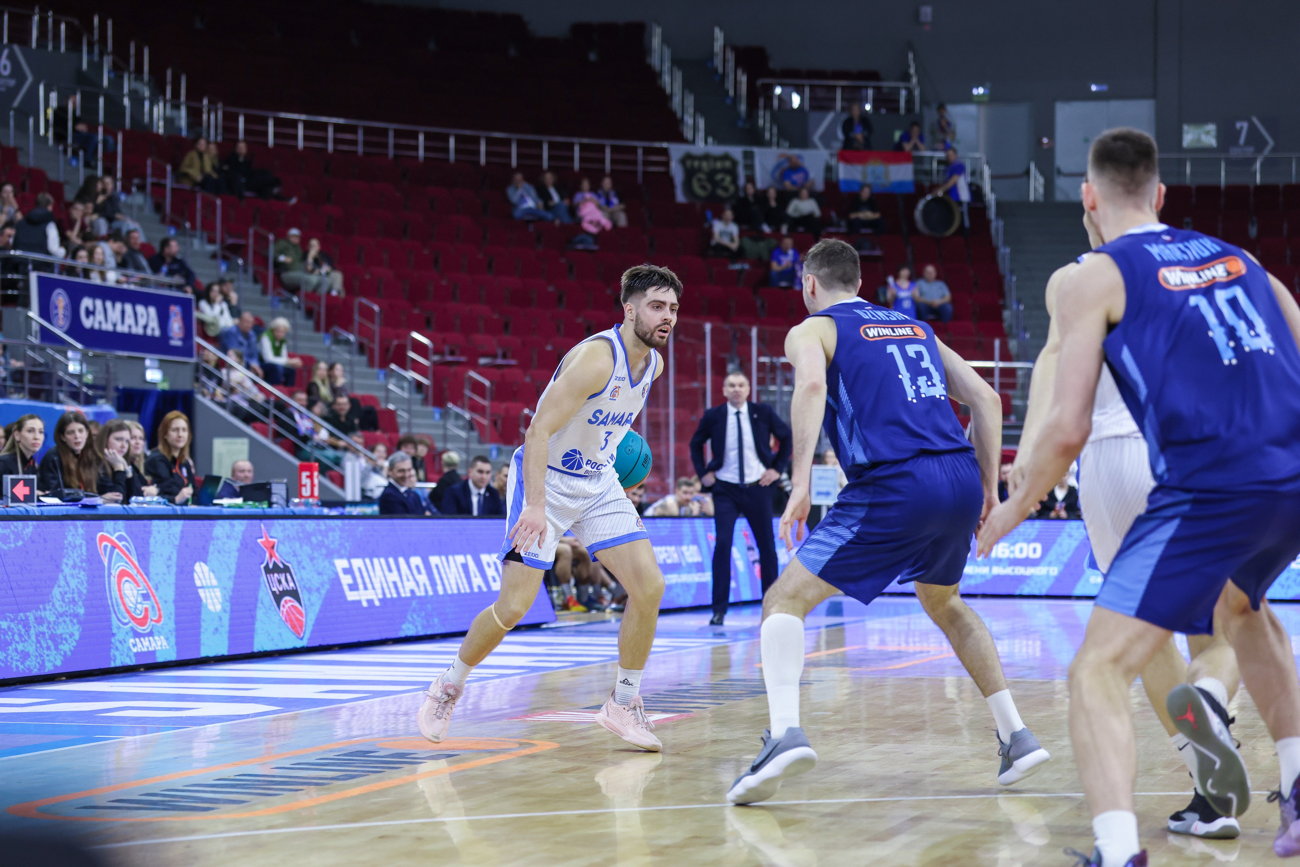 Баскетбол. Самара — Зенит. Единая лига ВТБ. Спортивный фотограф в Самаре