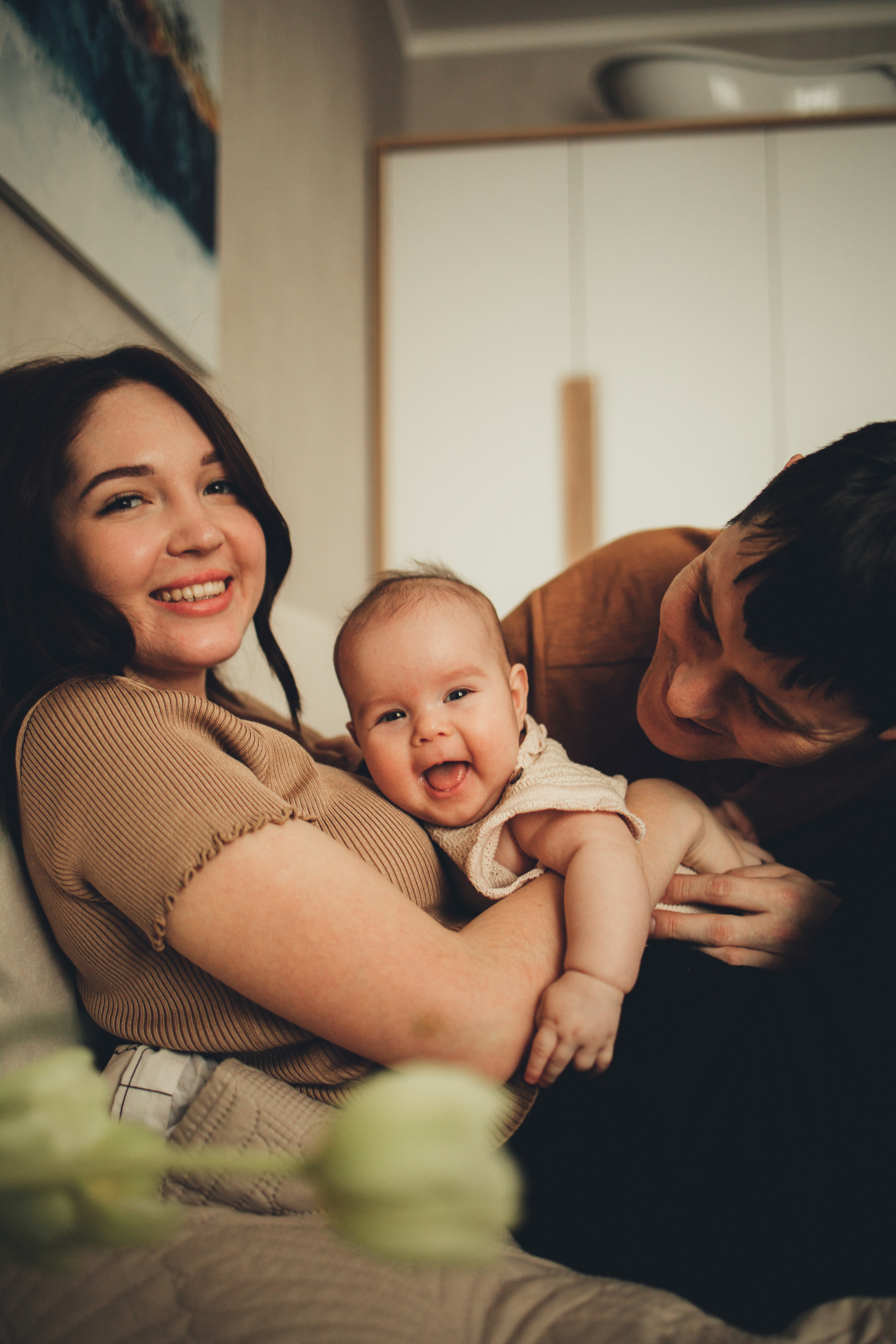 Первый цветок. Семейный lifestyle фотограф в Казани Ксения Верясова