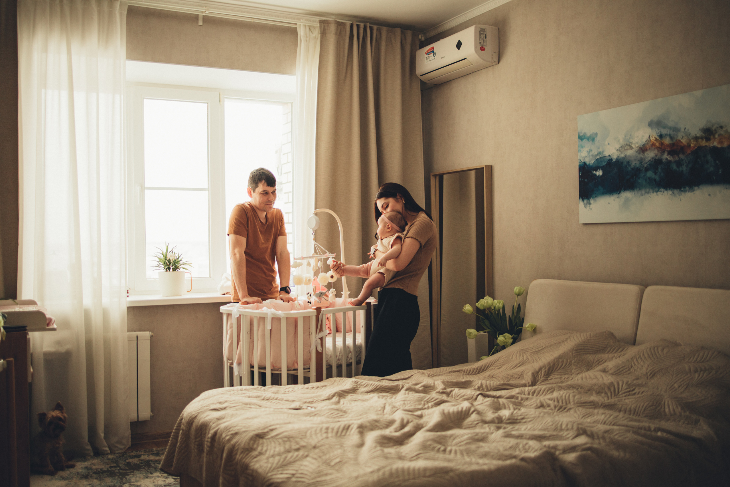 Первый цветок. Семейный lifestyle фотограф в Казани Ксения Верясова