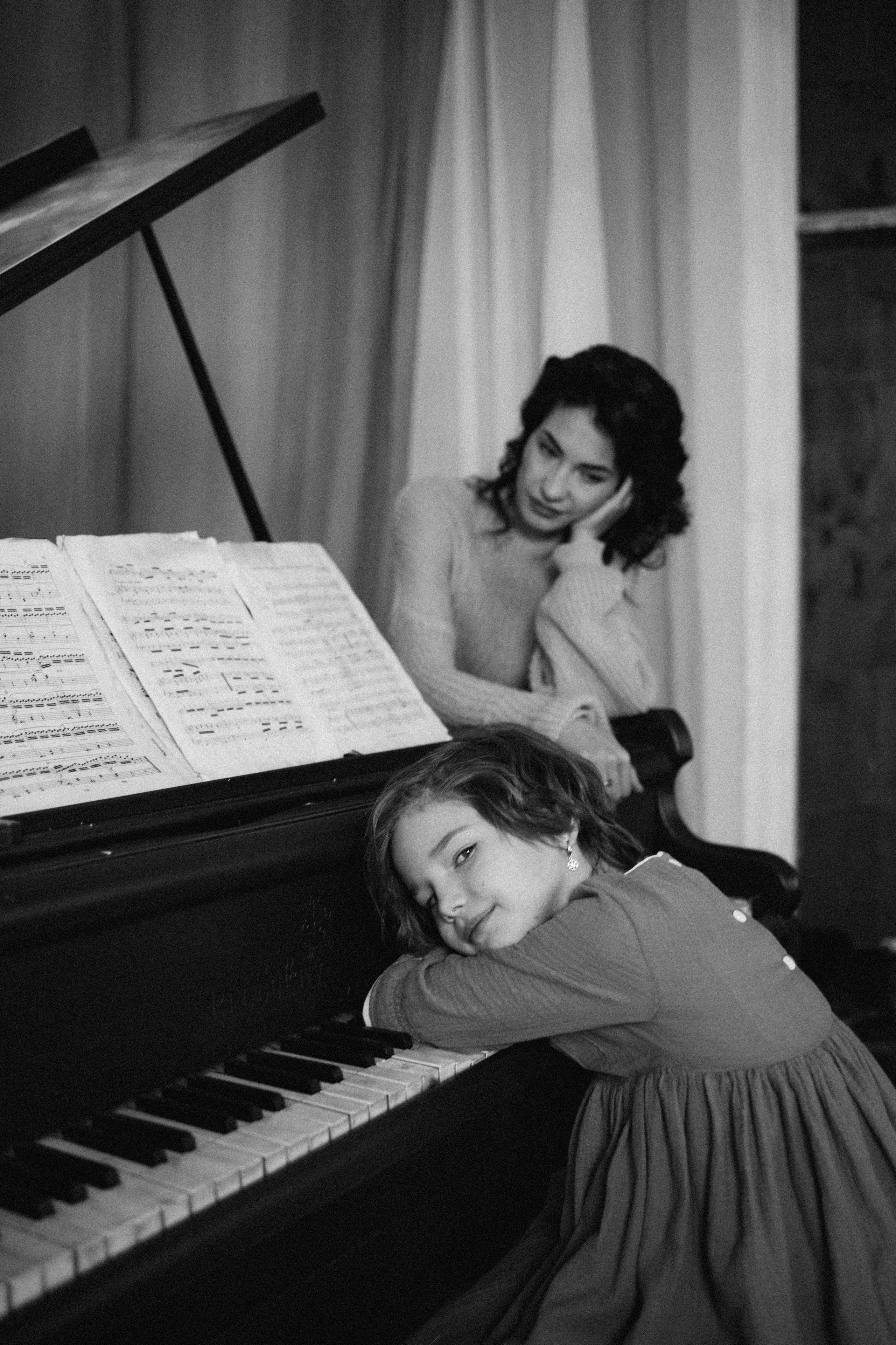 Старый рояль. Семейный lifestyle фотограф в Казани Ксения Верясова