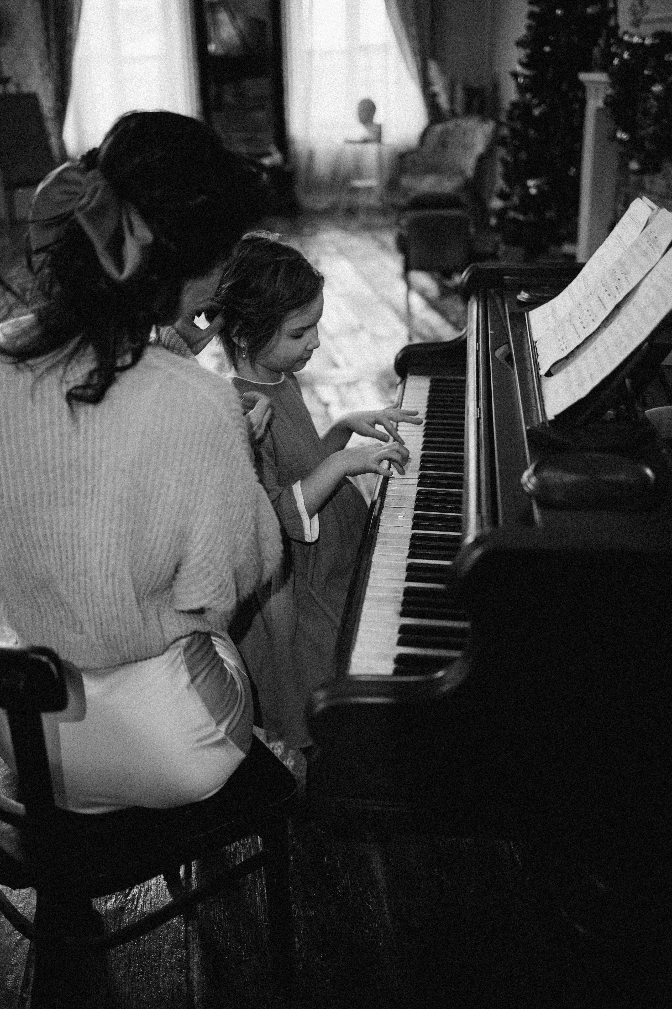 Старый рояль. Семейный lifestyle фотограф в Казани Ксения Верясова