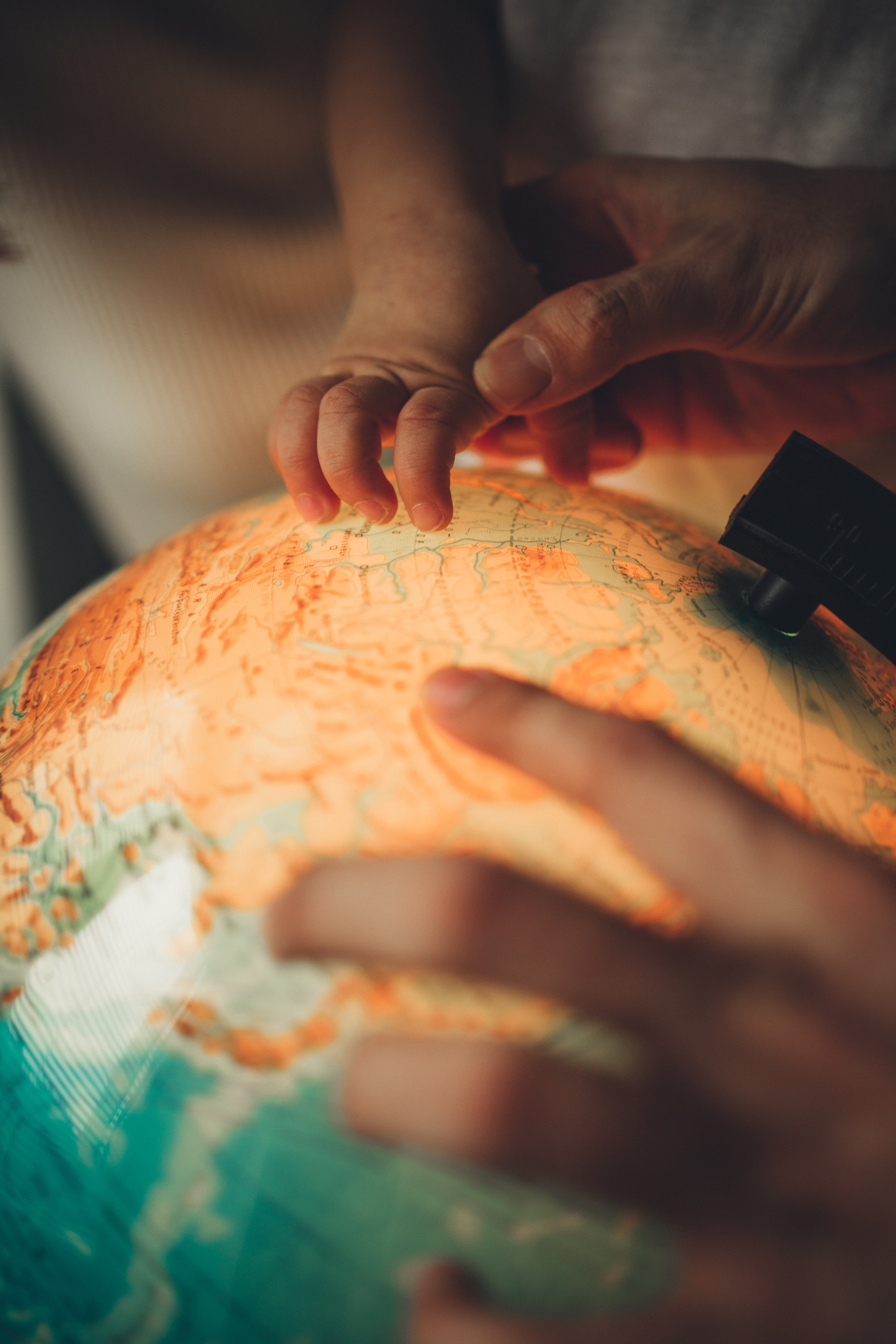 Волшебный глобус. Семейный lifestyle фотограф в Казани Ксения Верясова