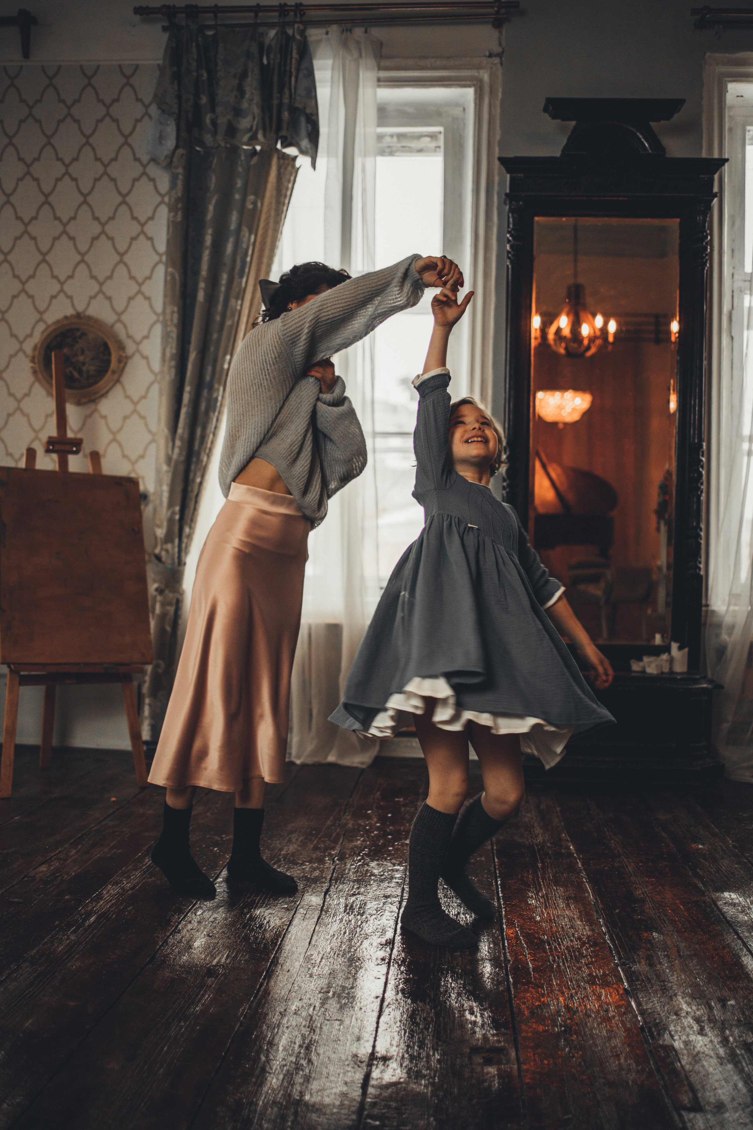 Старый рояль. Семейный lifestyle фотограф в Казани Ксения Верясова