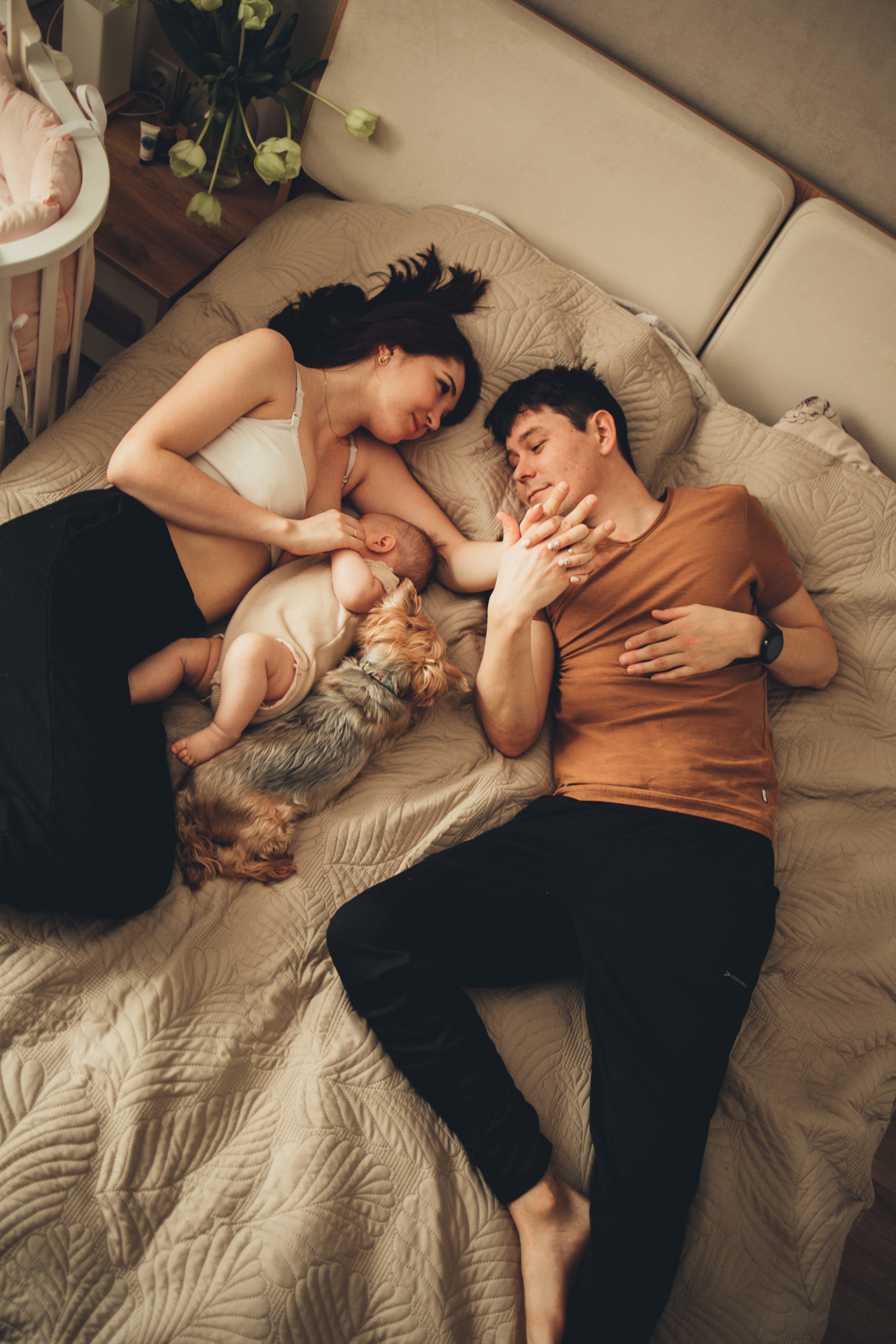 Первый цветок. Семейный lifestyle фотограф в Казани Ксения Верясова