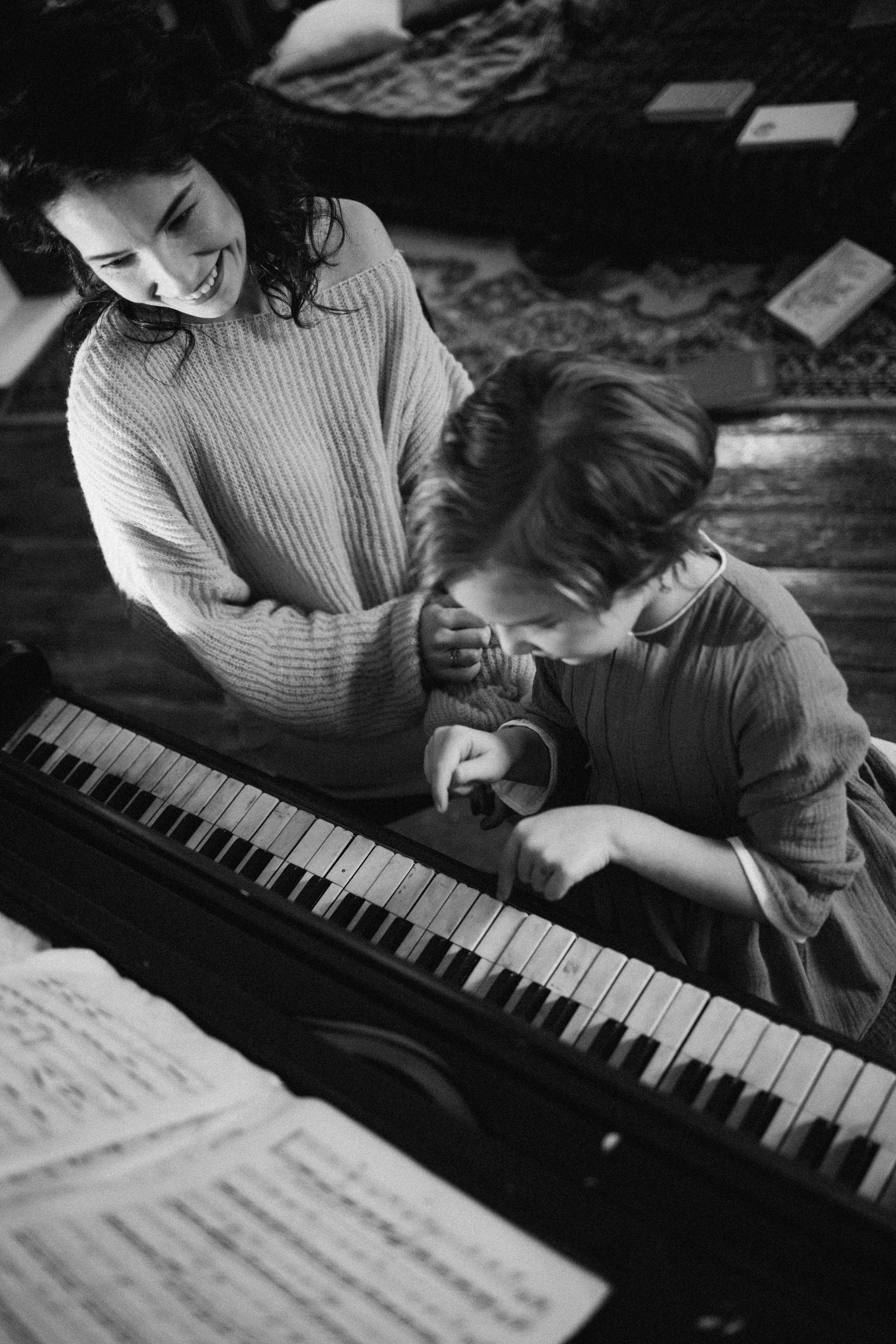 Старый рояль. Семейный lifestyle фотограф в Казани Ксения Верясова