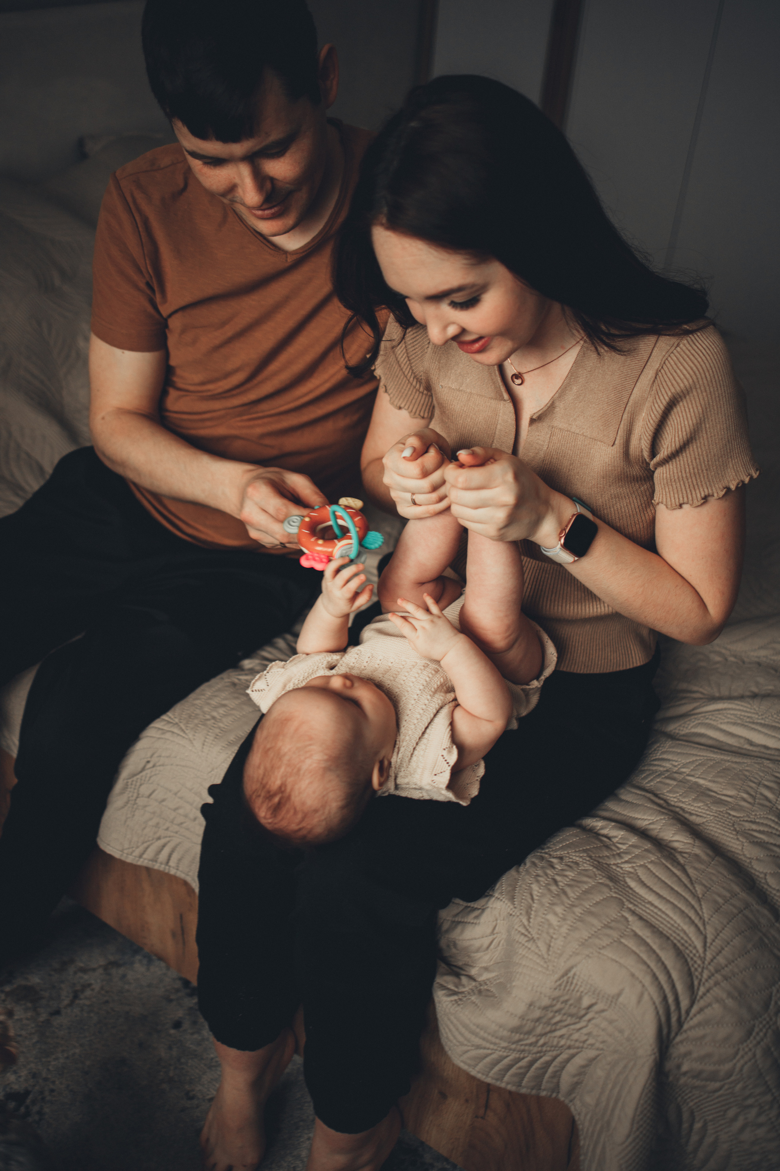 Первый цветок. Семейный lifestyle фотограф в Казани Ксения Верясова