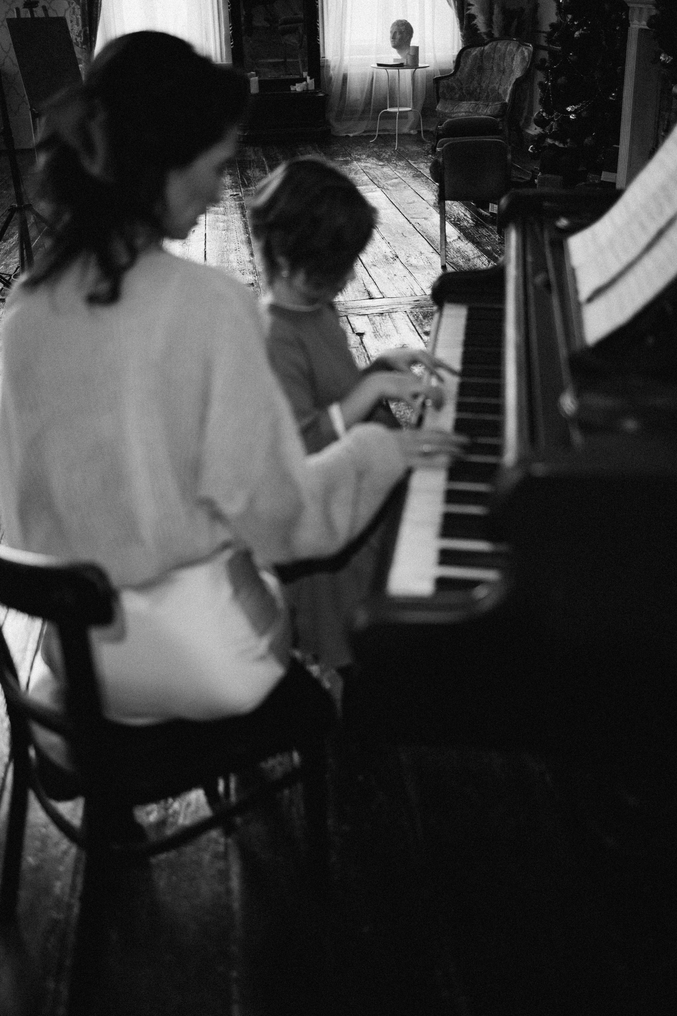 Старый рояль. Семейный lifestyle фотограф в Казани Ксения Верясова