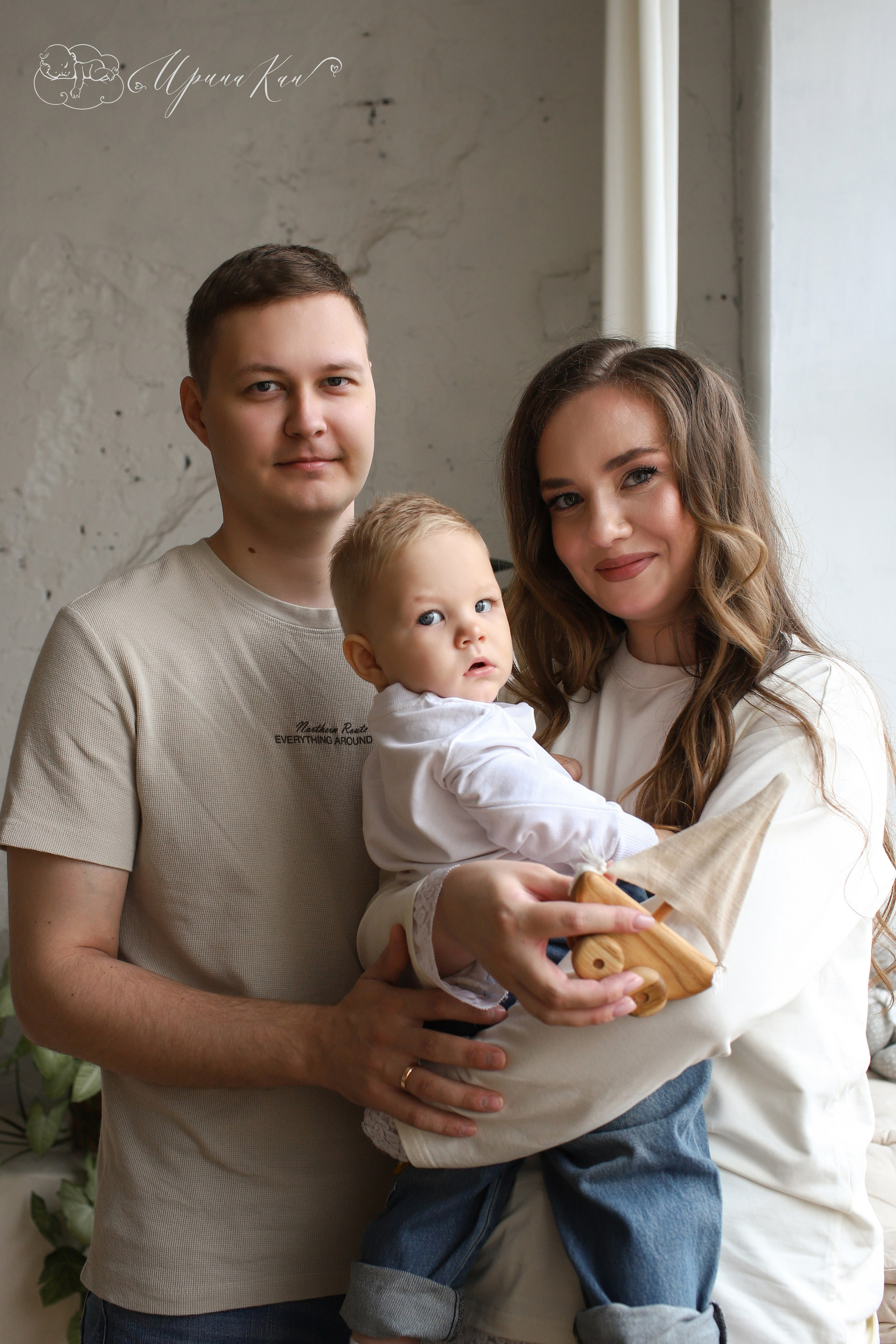 Детская фотосессия в студии Lightroom