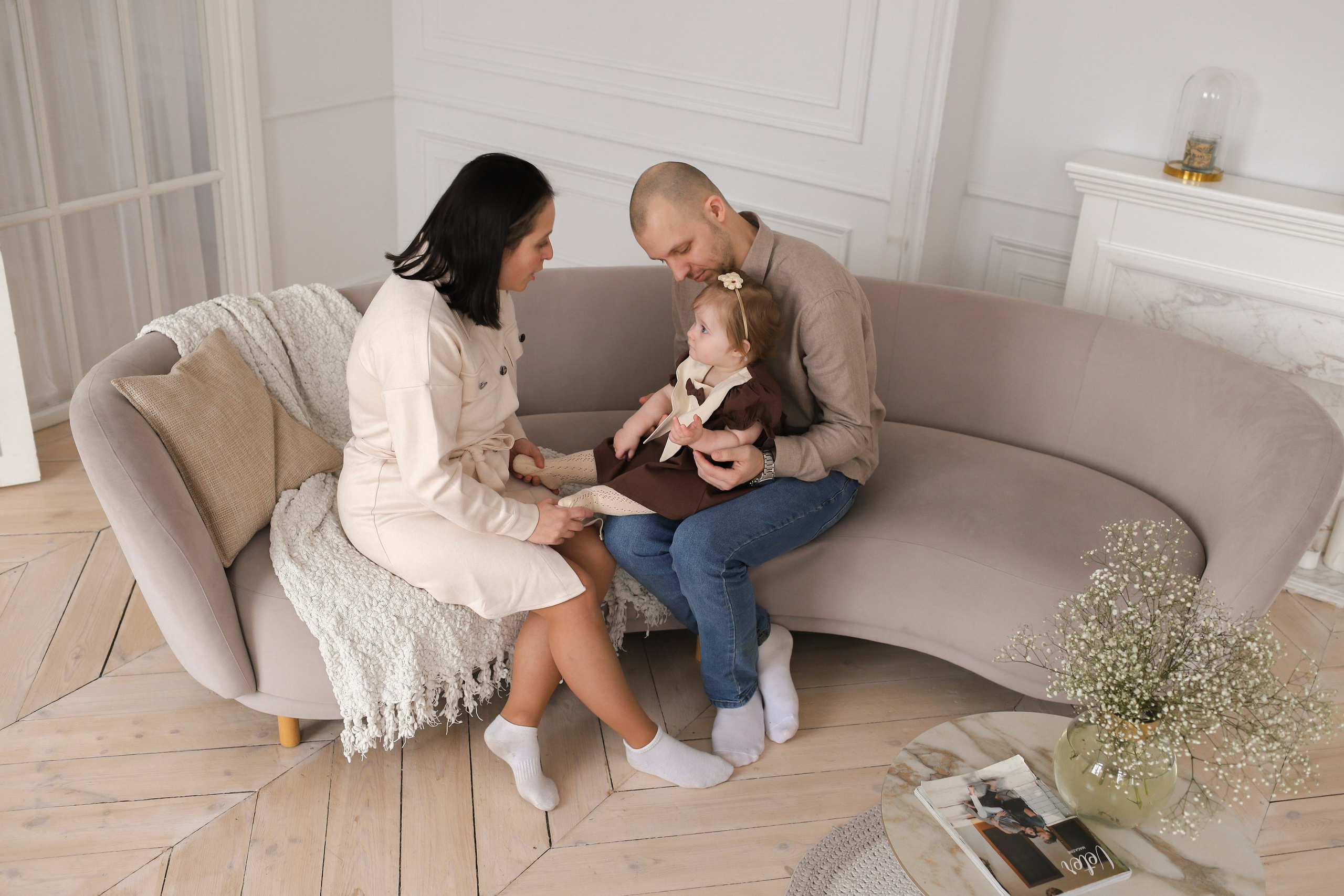 Детская фотосессия в студии Villa Nina Екатеринбург