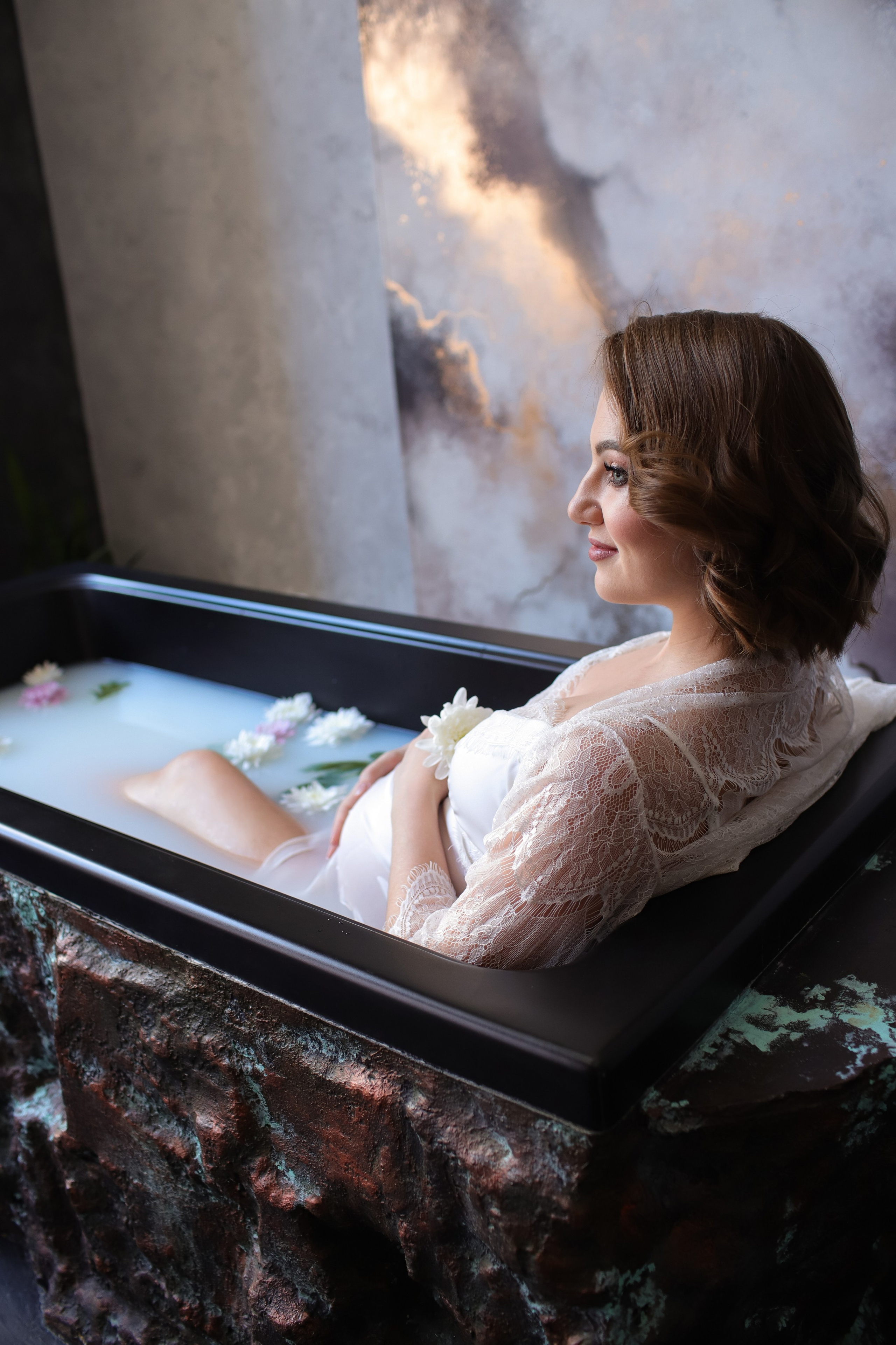 Фотосессия беременности в студии Chuvstvo Екатеринбург