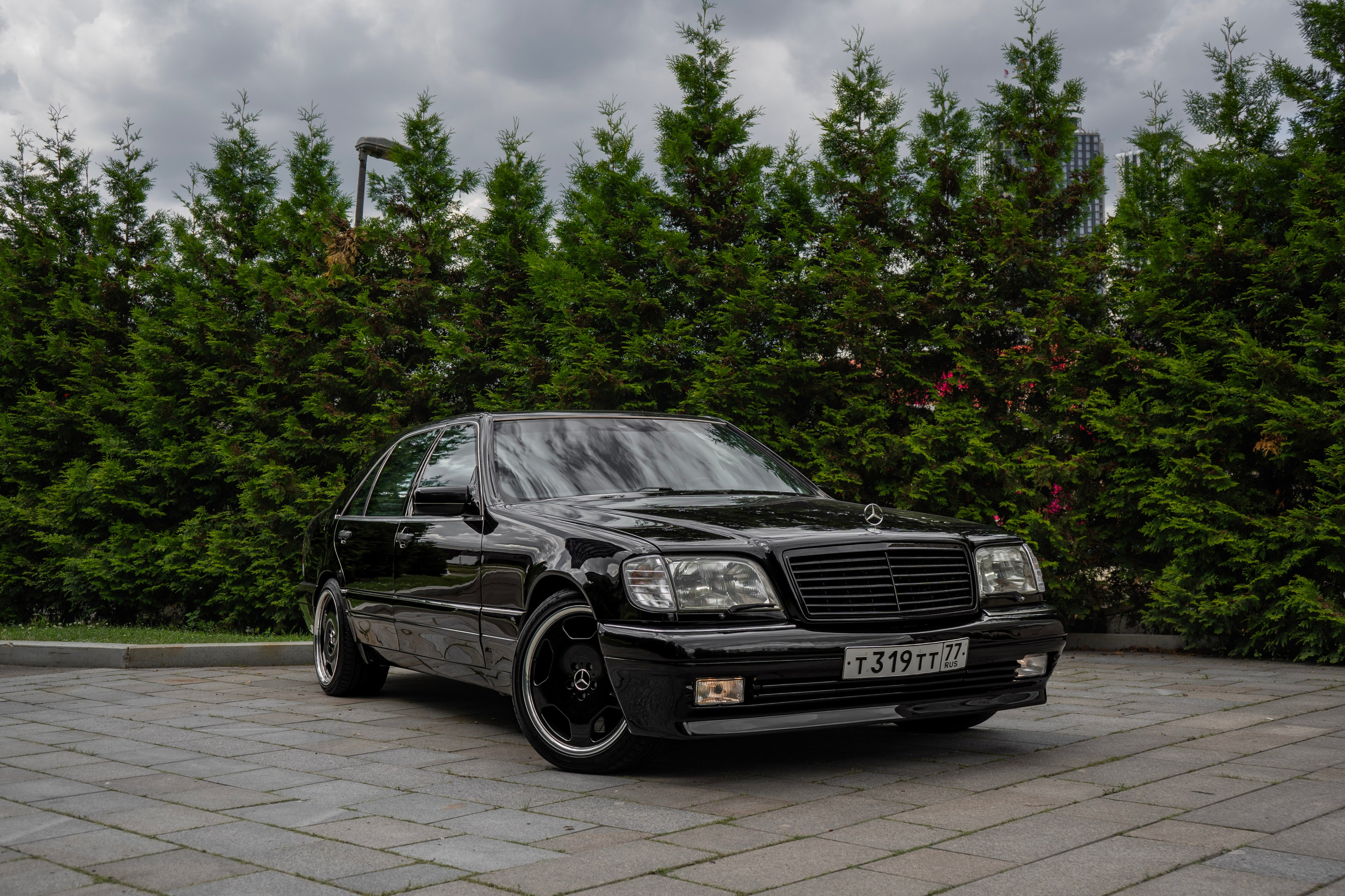 Mercedes W140. Автомобильный фотограф Ногинск Денис Городок