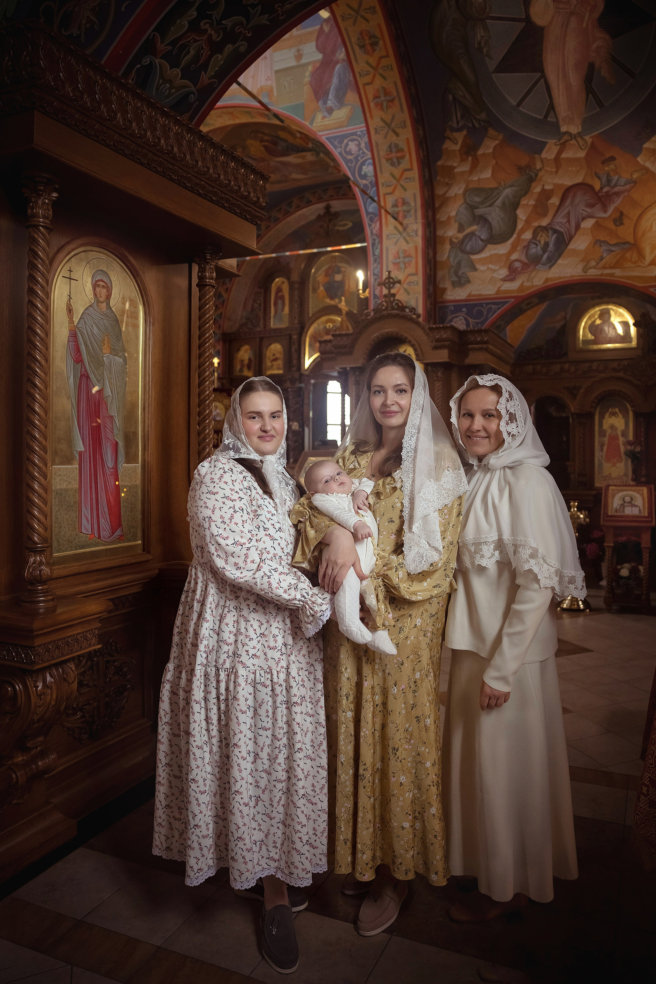 Крещение Василисы Храм в Ямном. Фотограф на крещение и венчание