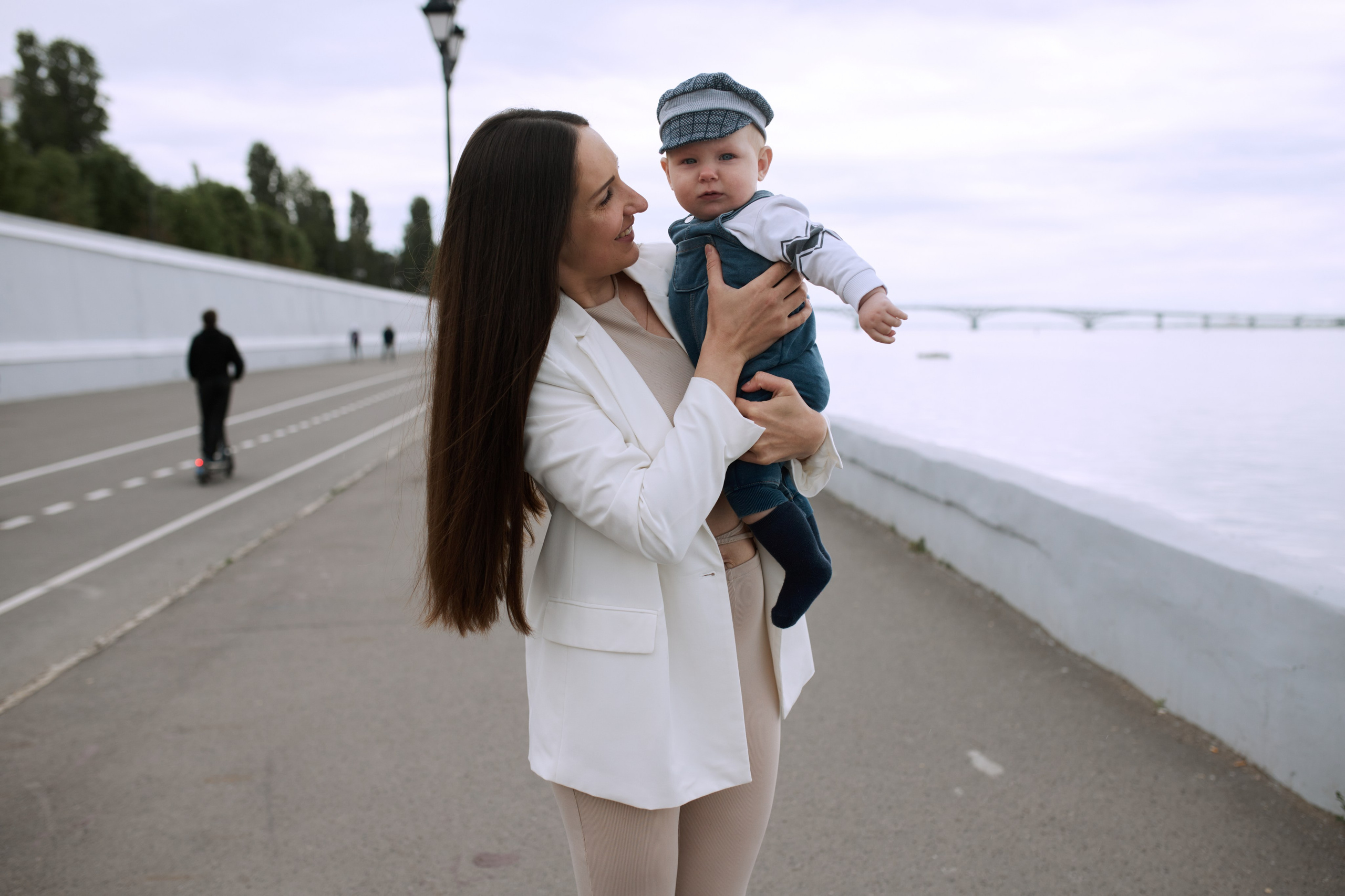 Набережная. Фотограф в Саратове