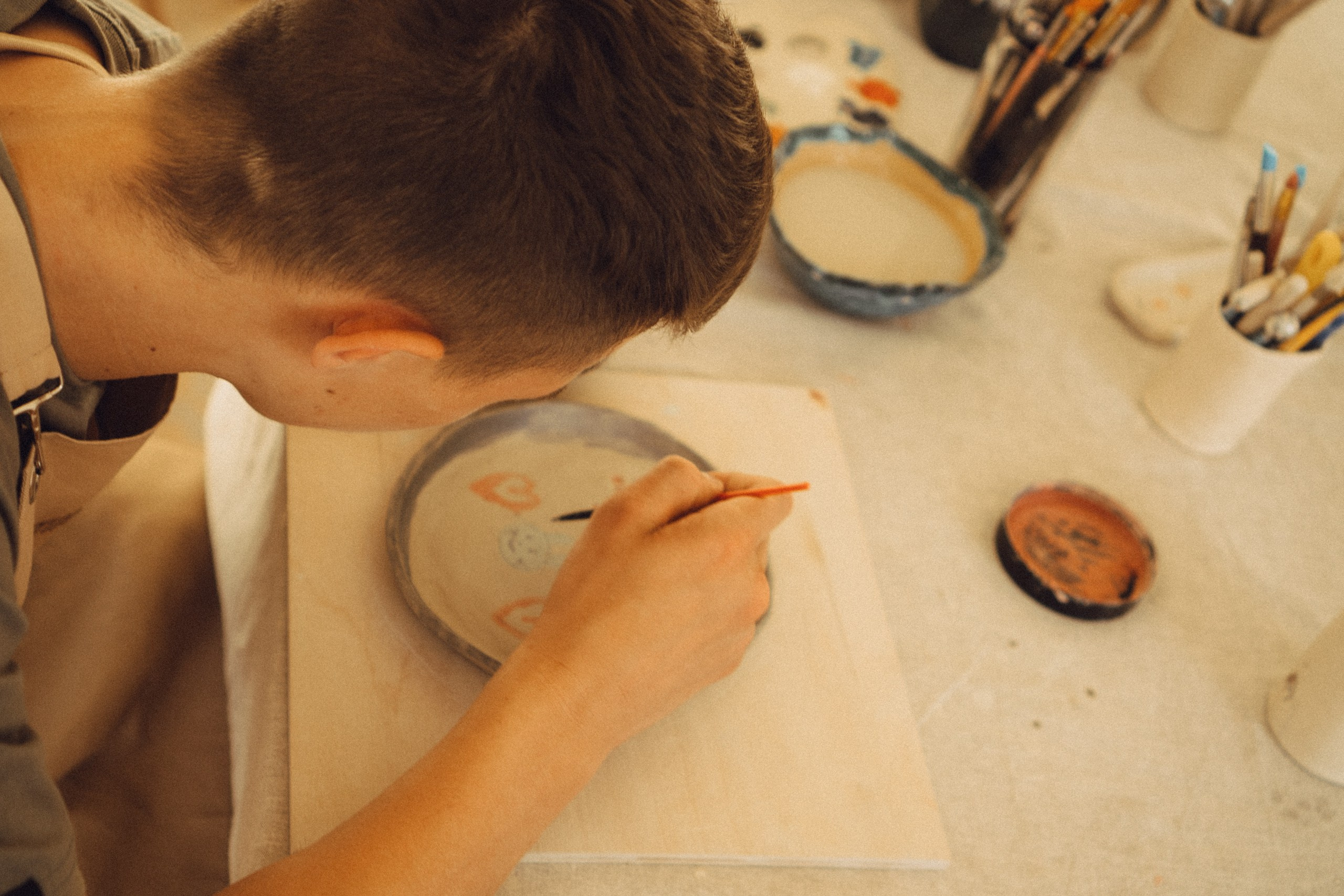 Любовь в студии лепки. Профессиональный фотограф, Санкт-Петербург — Виктория Богомолова