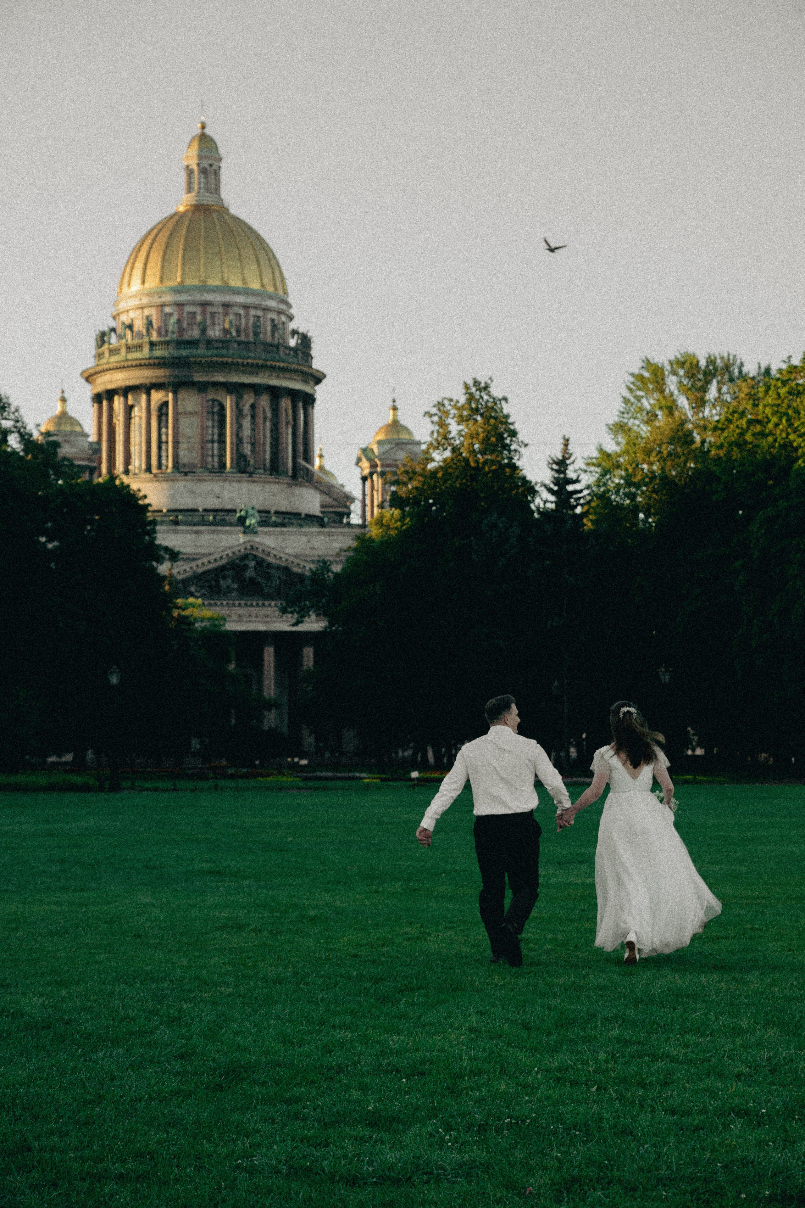 Свадебные съемки. Женский и мужской портрет фотограф Санкт-Петербург