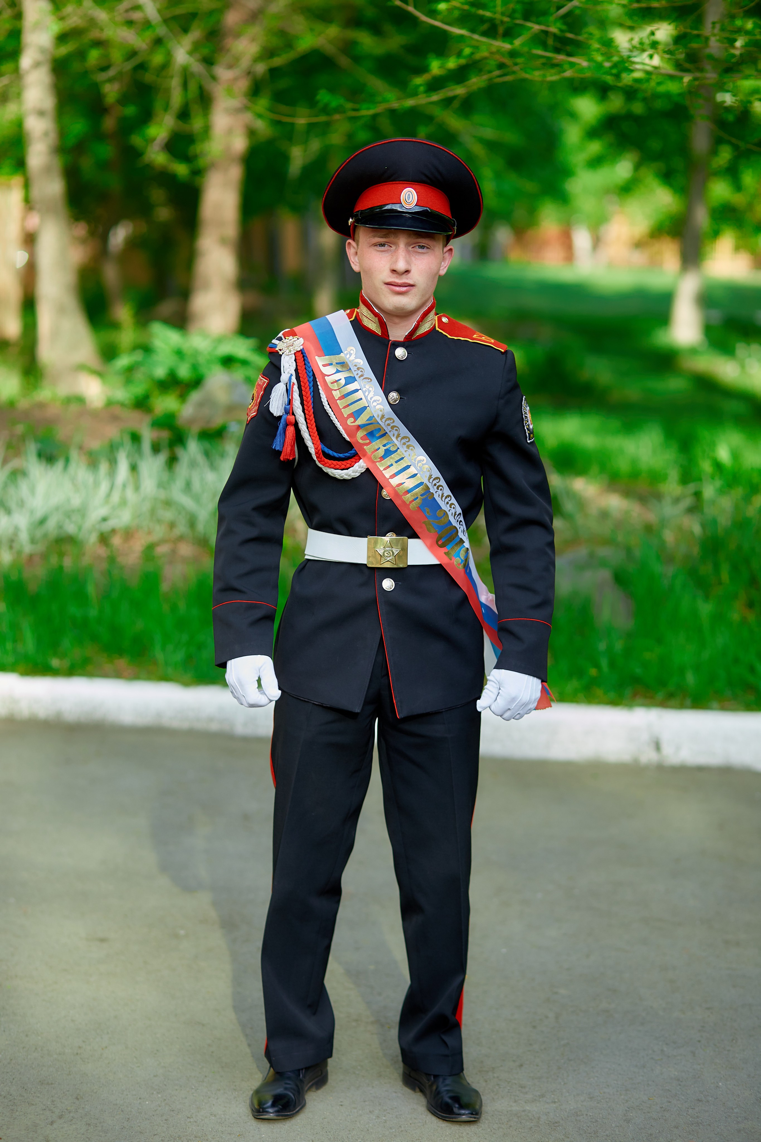 Кадеты последний звонок. Фотограф Вячеслав Фарунин