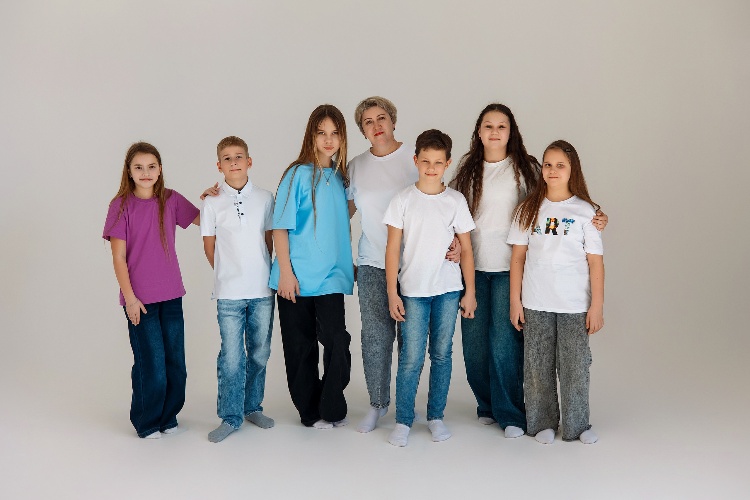 4 класс съемка в фотостудии. Фотограф Любовь Корниенко, Примоский край