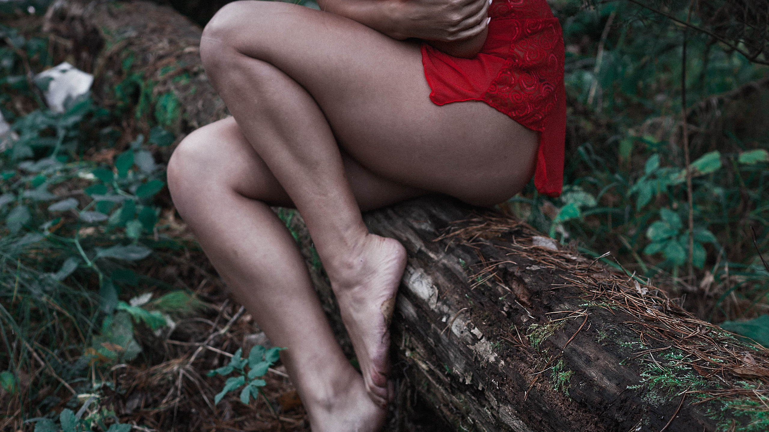 Лес Холод Октябрь. Ню Фотограф Александр Касымов Москва, фотосессии, Химки фотограф