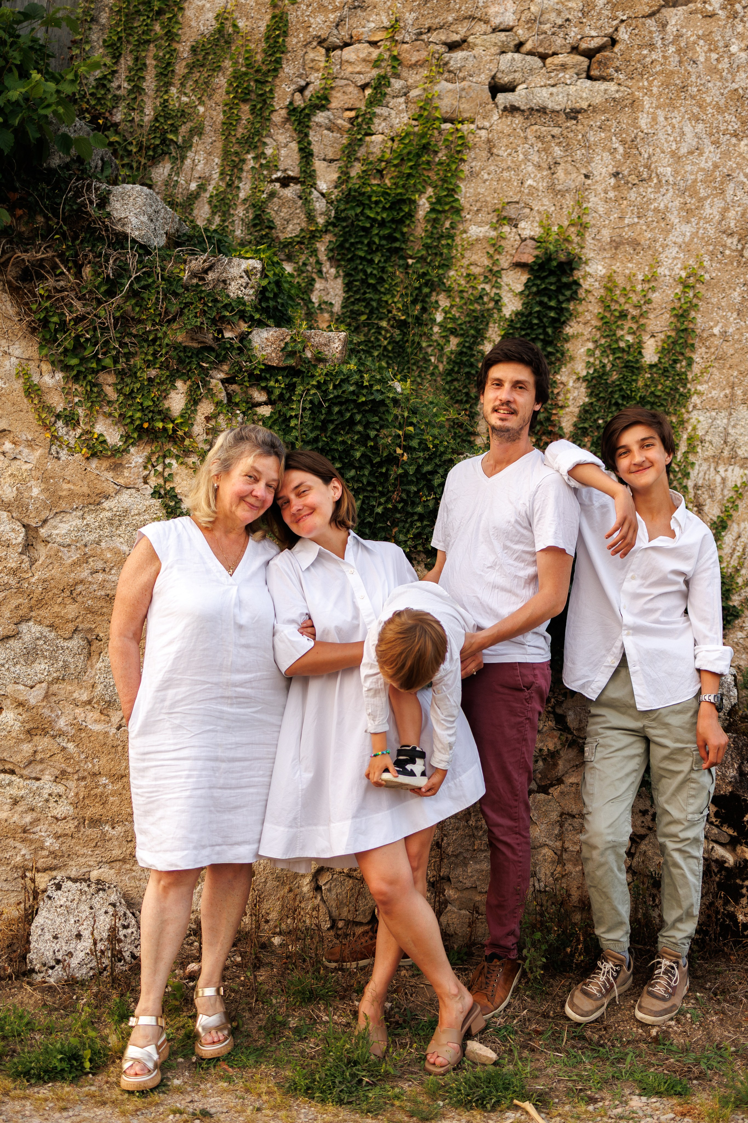 Марианна +Оливье +Габриэль + Георгий. Семейный и детский фотограф в Королёве Шарутина Лидия