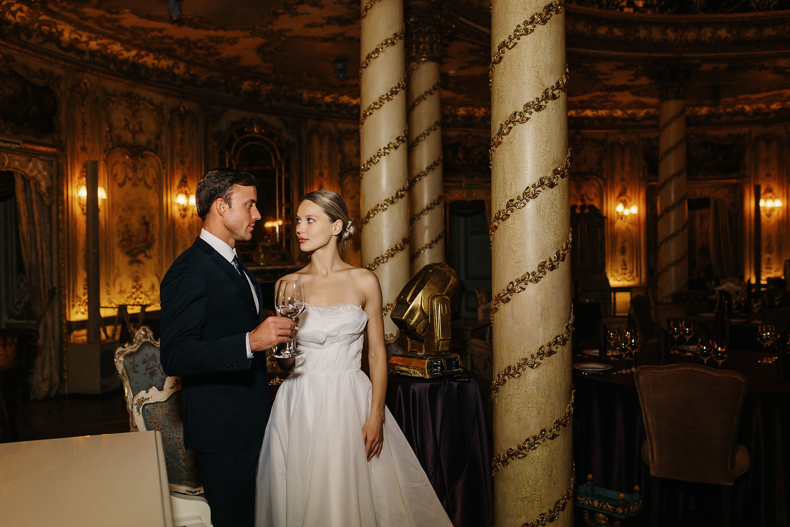 Свадебная съемка проходила в Москве, ресторан Турандот. Иванова Ирина Свадебный и семейный фотограф г. Уфа