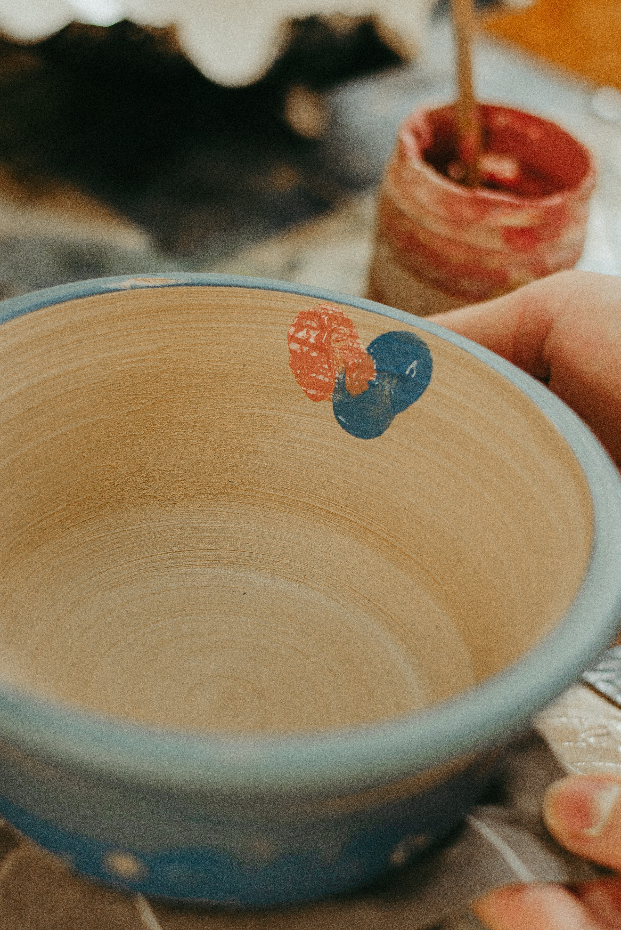 Троицкие в гончарной мастерской. Семейный и детский фотограф Иваново Ксения Азаренкова