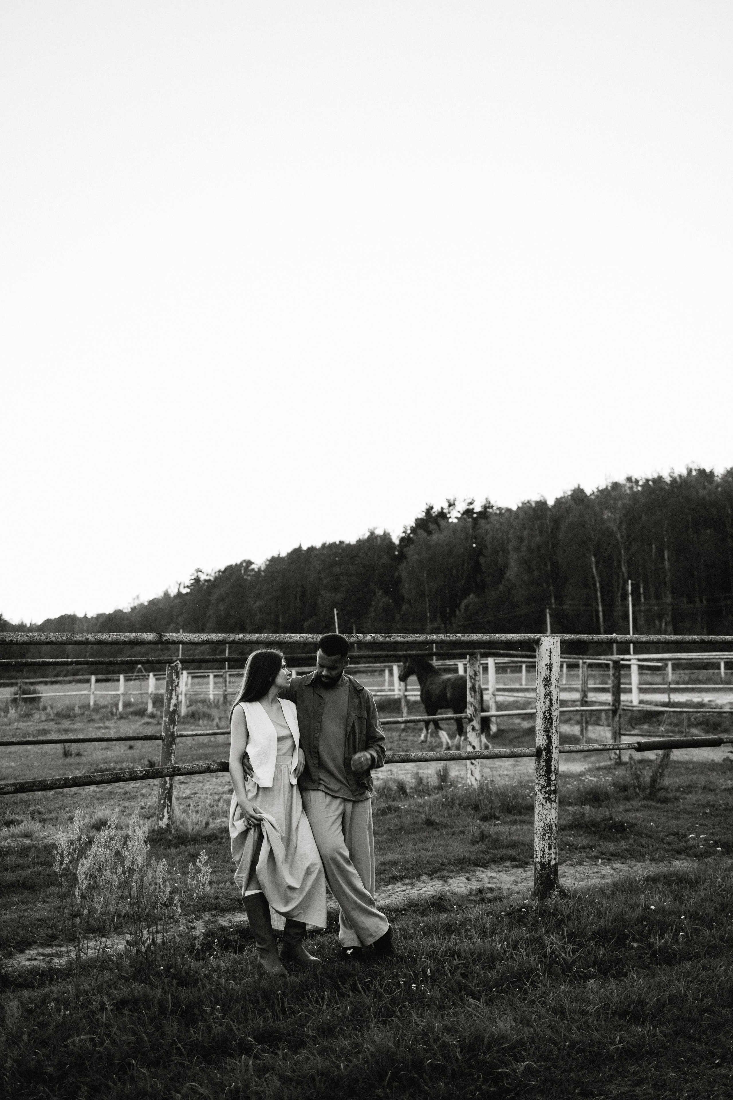 Роберт и Саша на ранчо. Семейный фотограф в Москве Марина Петра
