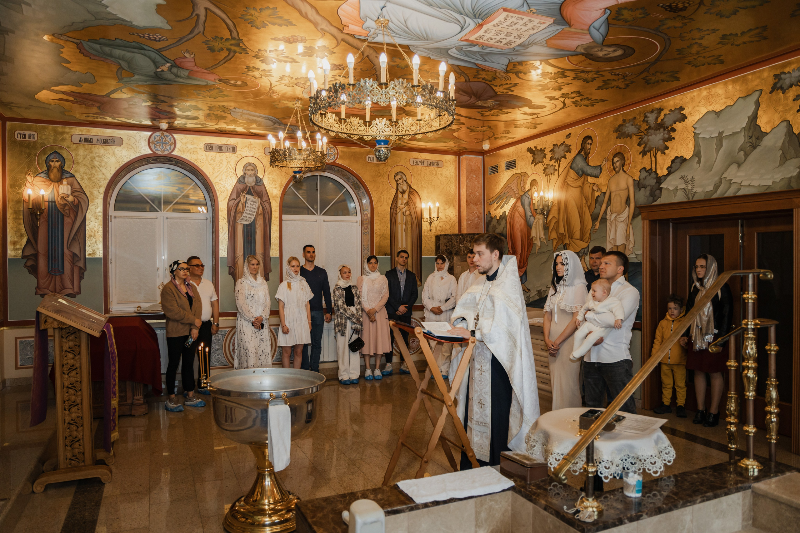 Крестины. Свадебный фотограф в городе Подольск МО и Москва Крылова Ирина
