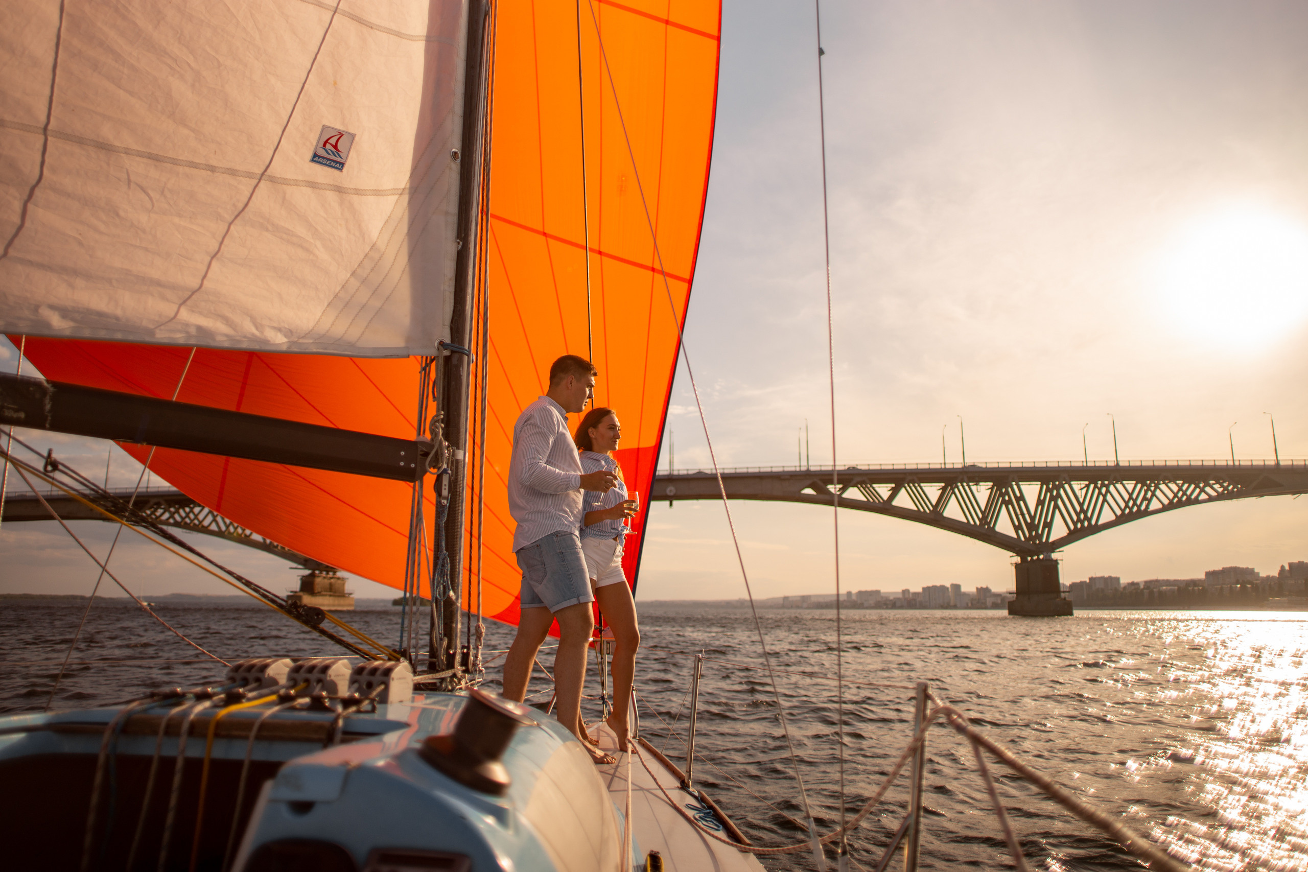 Прогулка на яхте. Ольга Плаксина фотограф в Саратове