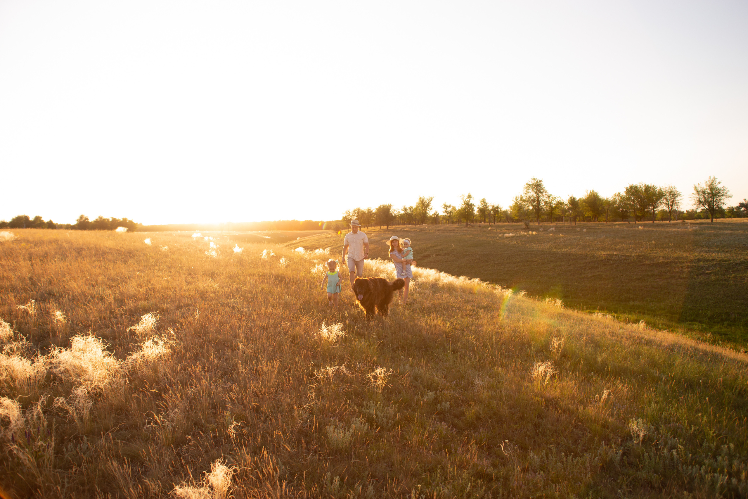 Аня, Вячеслав и дочки Соня и Лера. Ольга Плаксина фотограф в Саратове