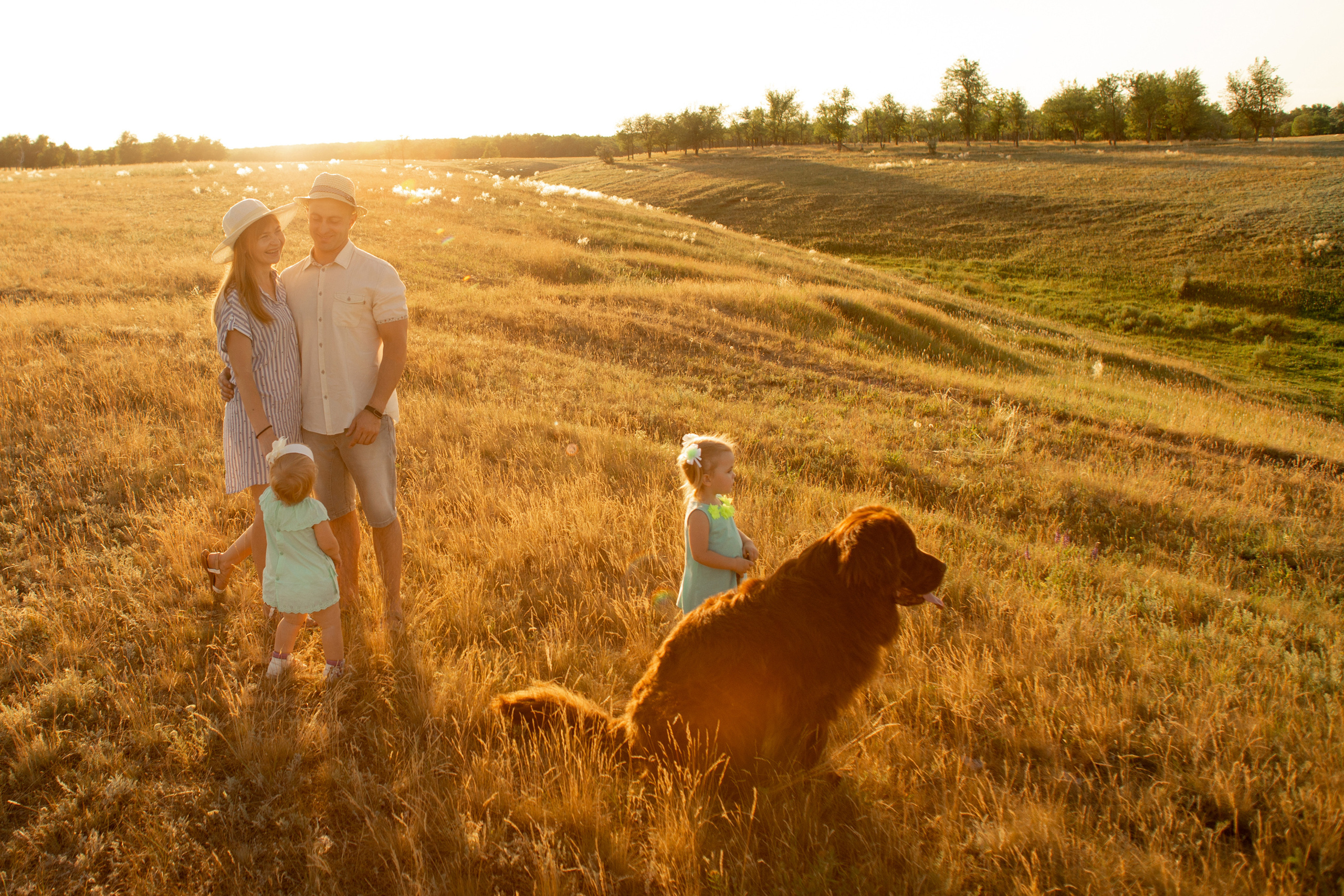 Аня, Вячеслав и дочки Соня и Лера. Ольга Плаксина фотограф в Саратове