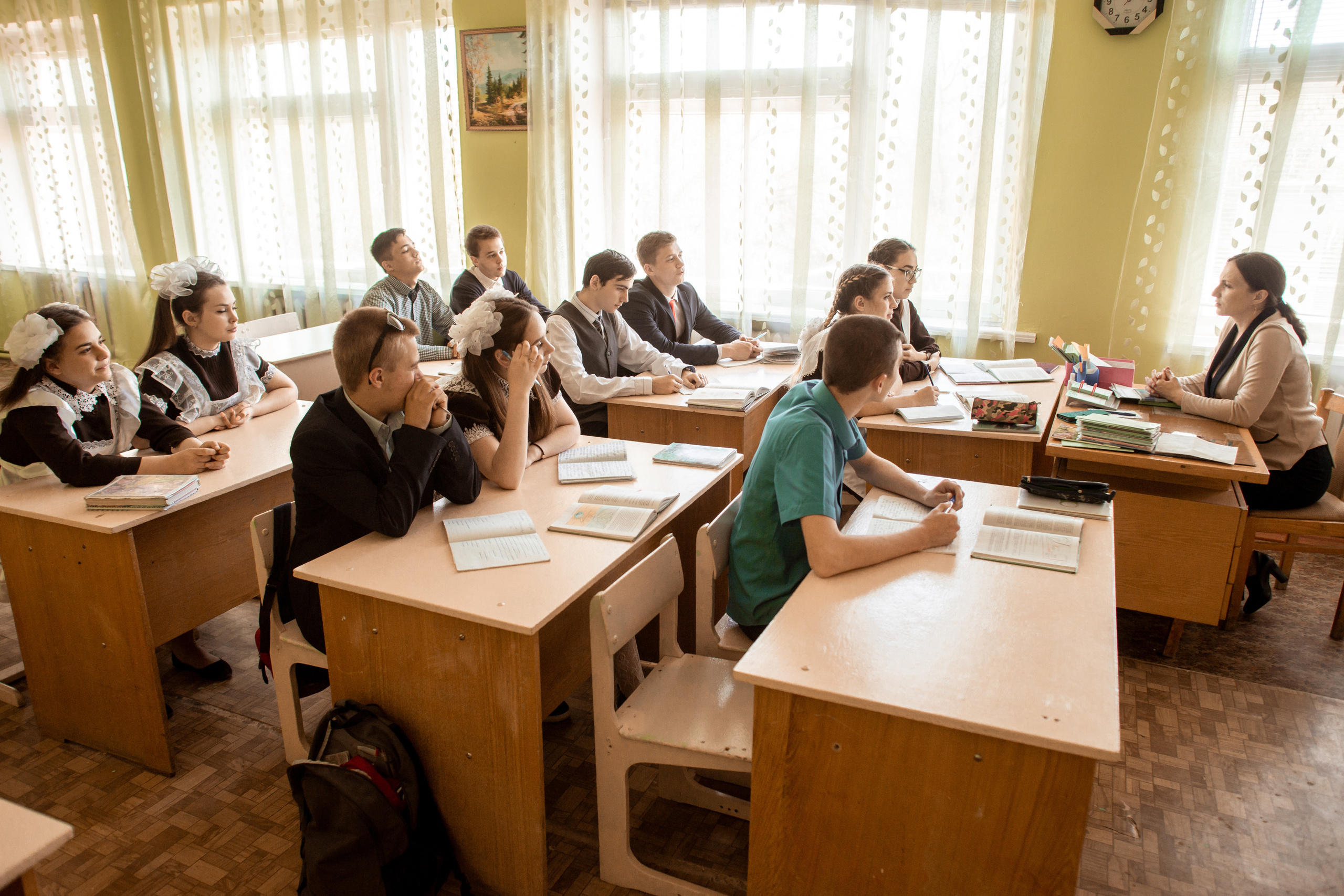 Фотосессия на выускной альбом 11 класс. Ольга Плаксина фотограф в Саратове