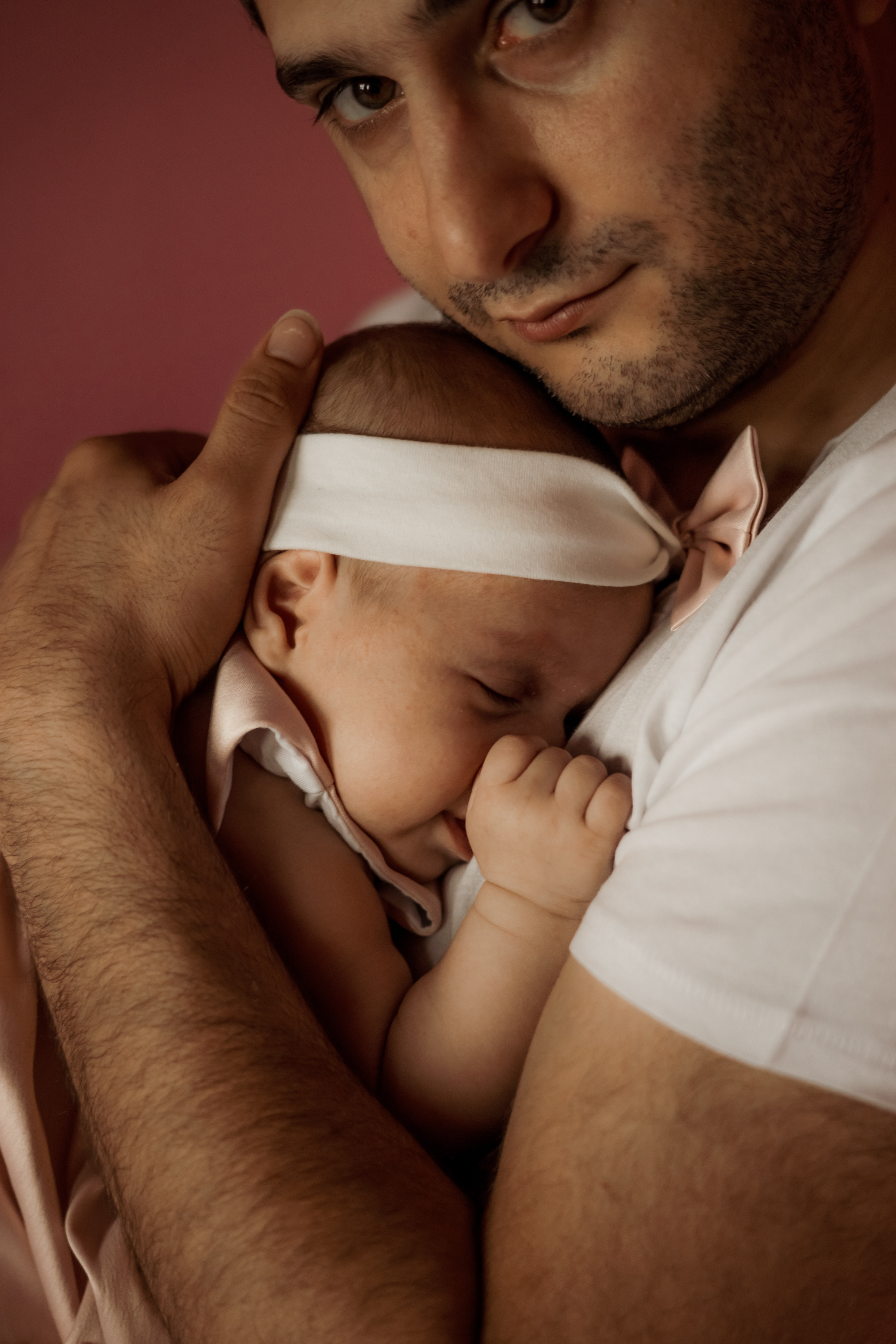 Домашняя  с новым членом семьи с маленькой дочкой. Ольга Плаксина фотограф в Саратове