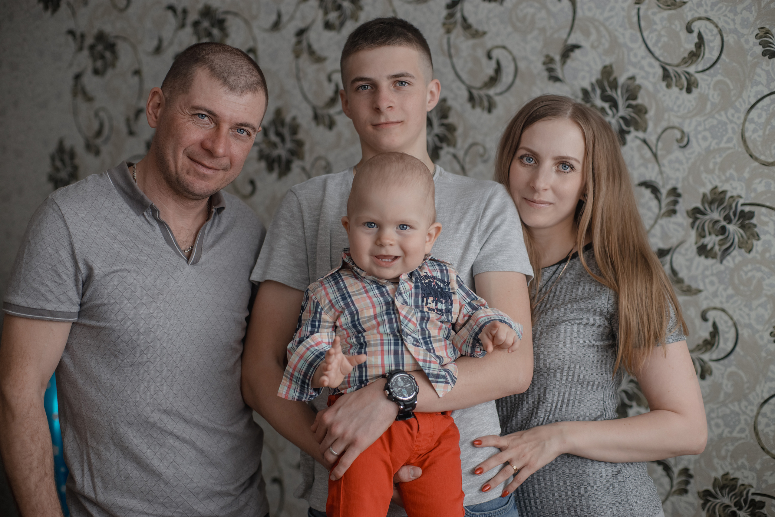 Семья Клепиковых. Ольга Плаксина фотограф в Саратове