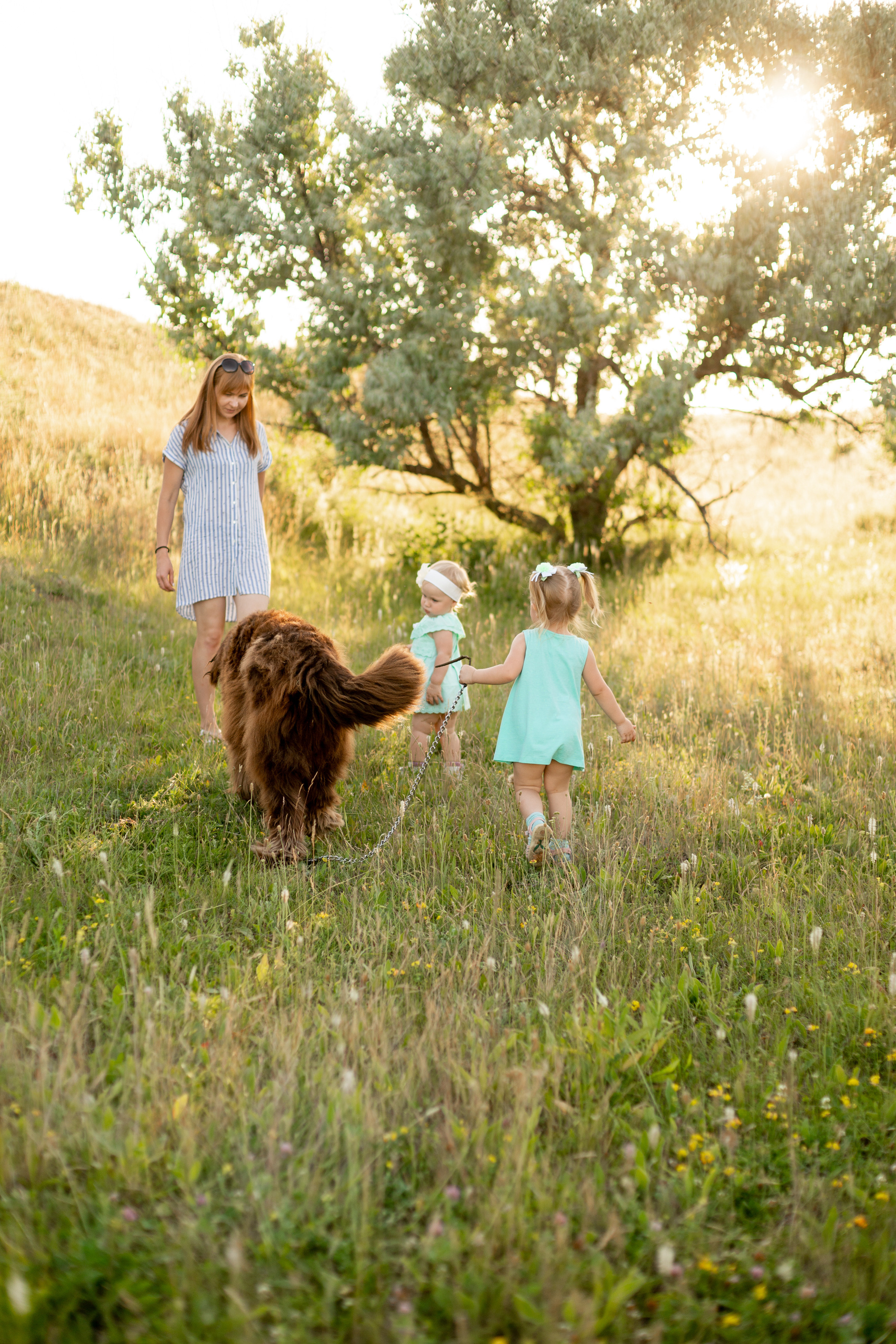 Аня, Вячеслав и дочки Соня и Лера. Ольга Плаксина фотограф в Саратове