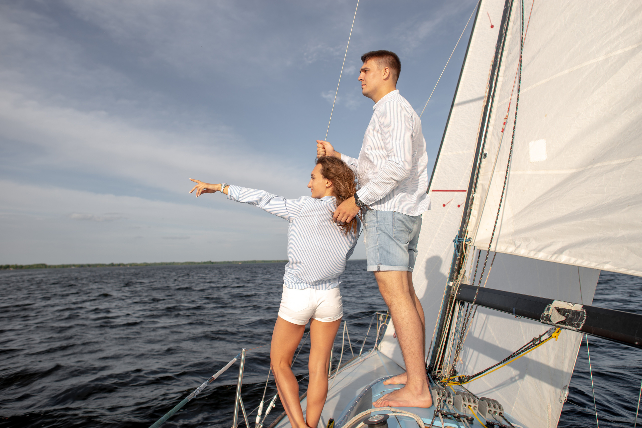 Прогулка на яхте. Ольга Плаксина фотограф в Саратове