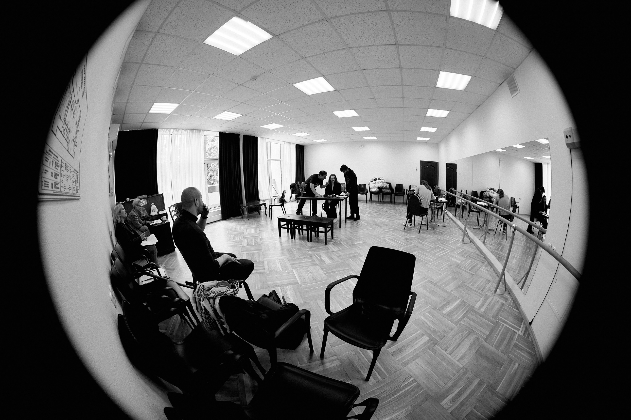 Шинель | репетиция. Фотограф Юлия Маринина