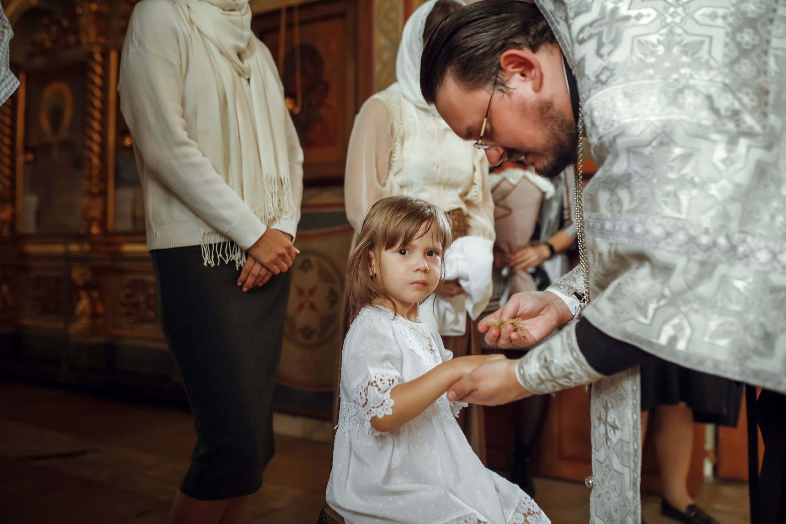 Крещение Мирославы. Фотограф на Крещение, семейный фотограф в Москве