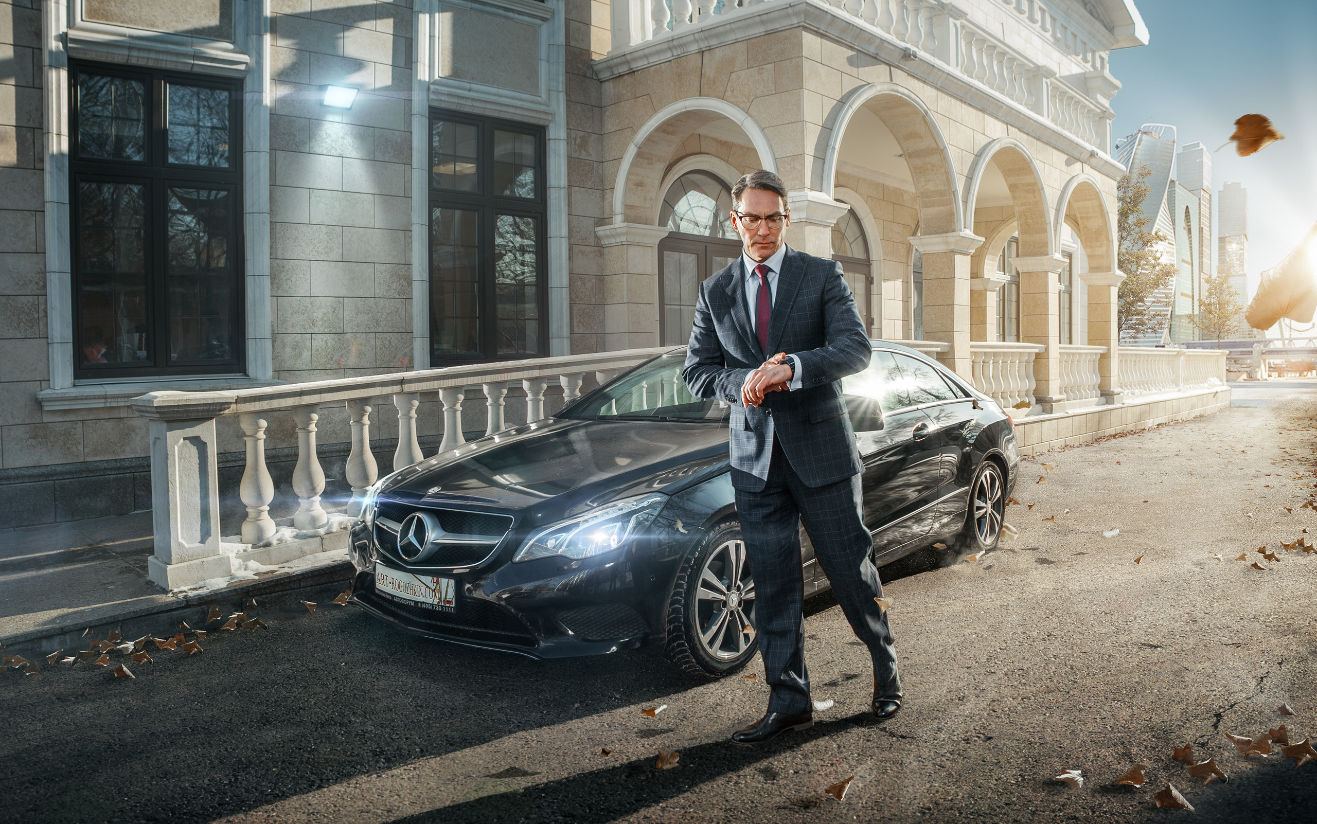 Business portrait. Обучение фотографии. Фотограф Дмитрий Рогожкин