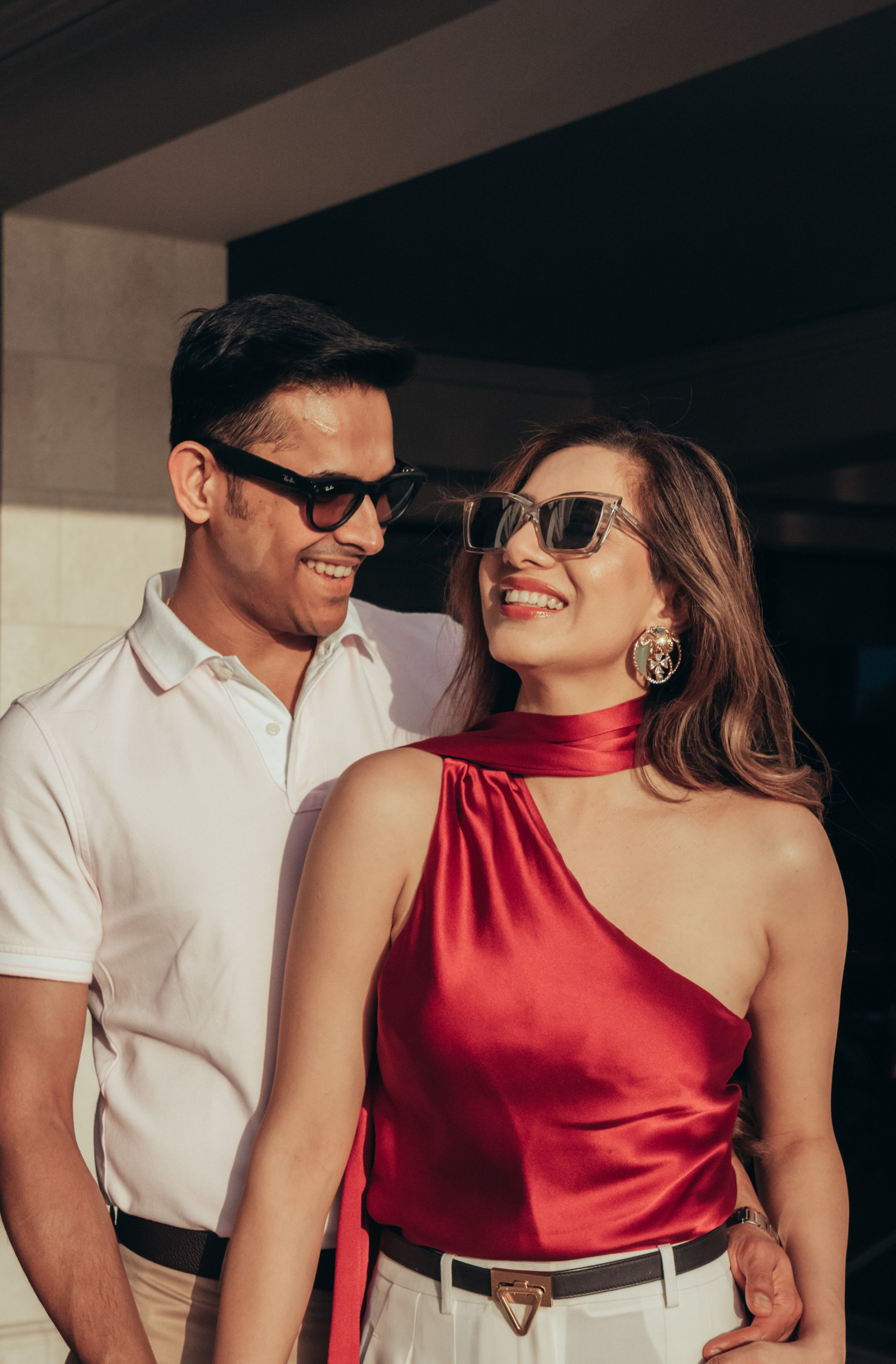 Nisha & Bharat Montenegrin anniversary. Portrait photographer in Tivat Montenegro Katerina Kirsanova