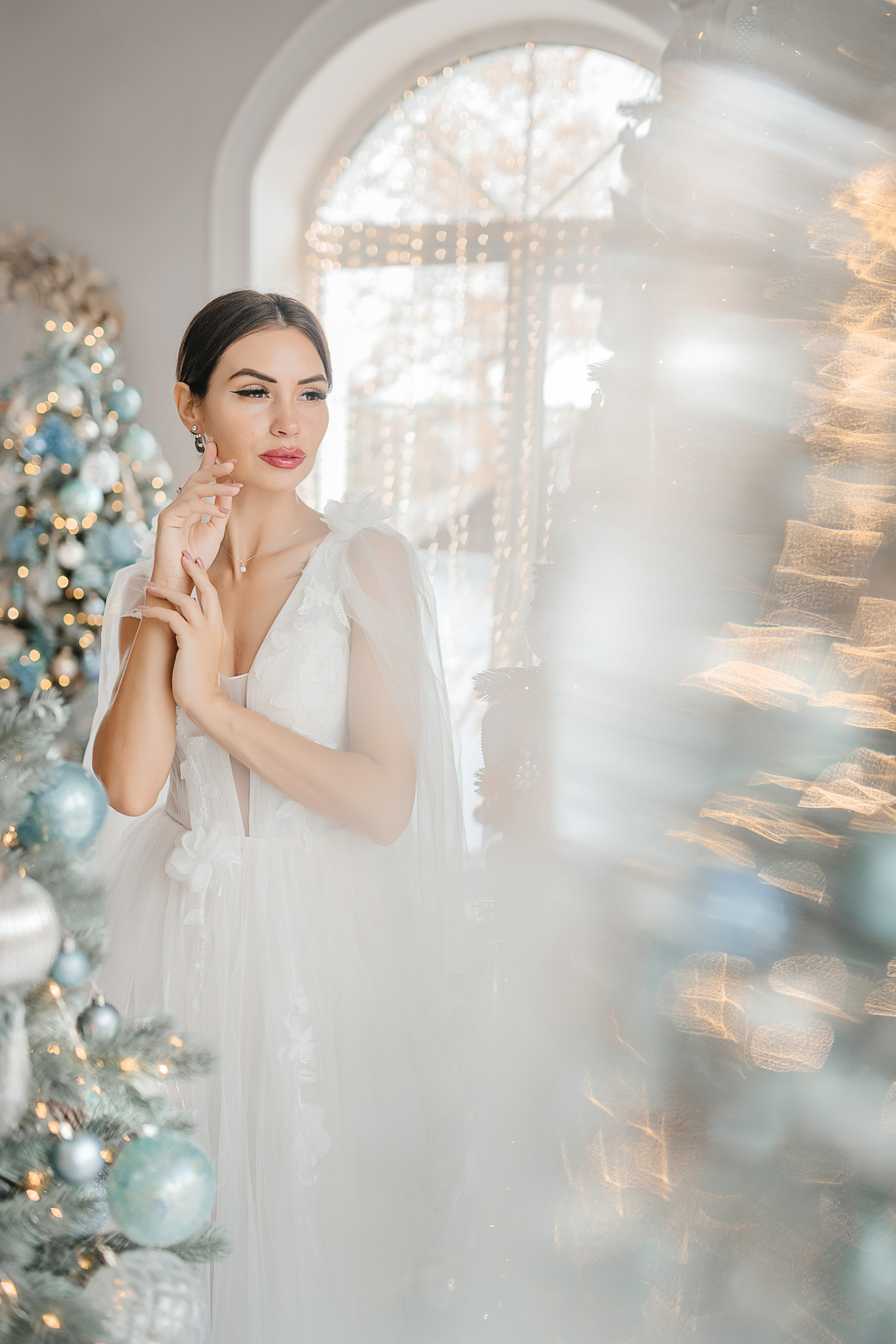 Новогоднее кружево. Свадебный, семейный и детский фотограф в Москве и области