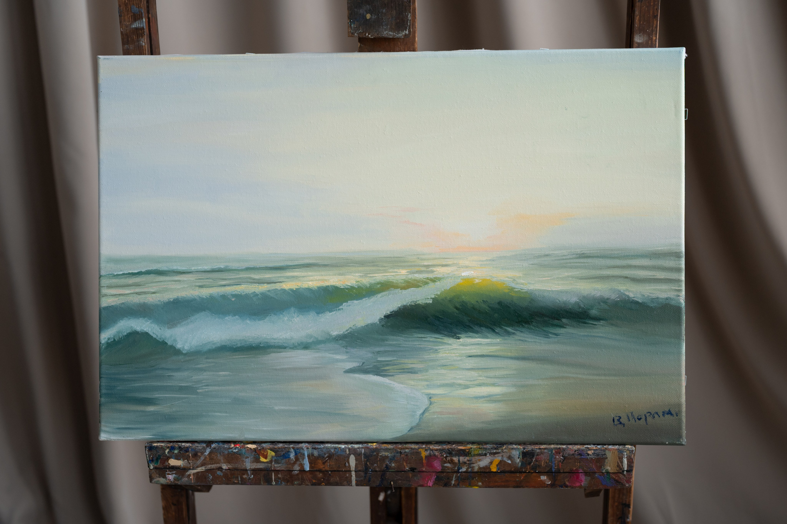 Фотосессия для художника. Фотограф Юлия Кондратьева