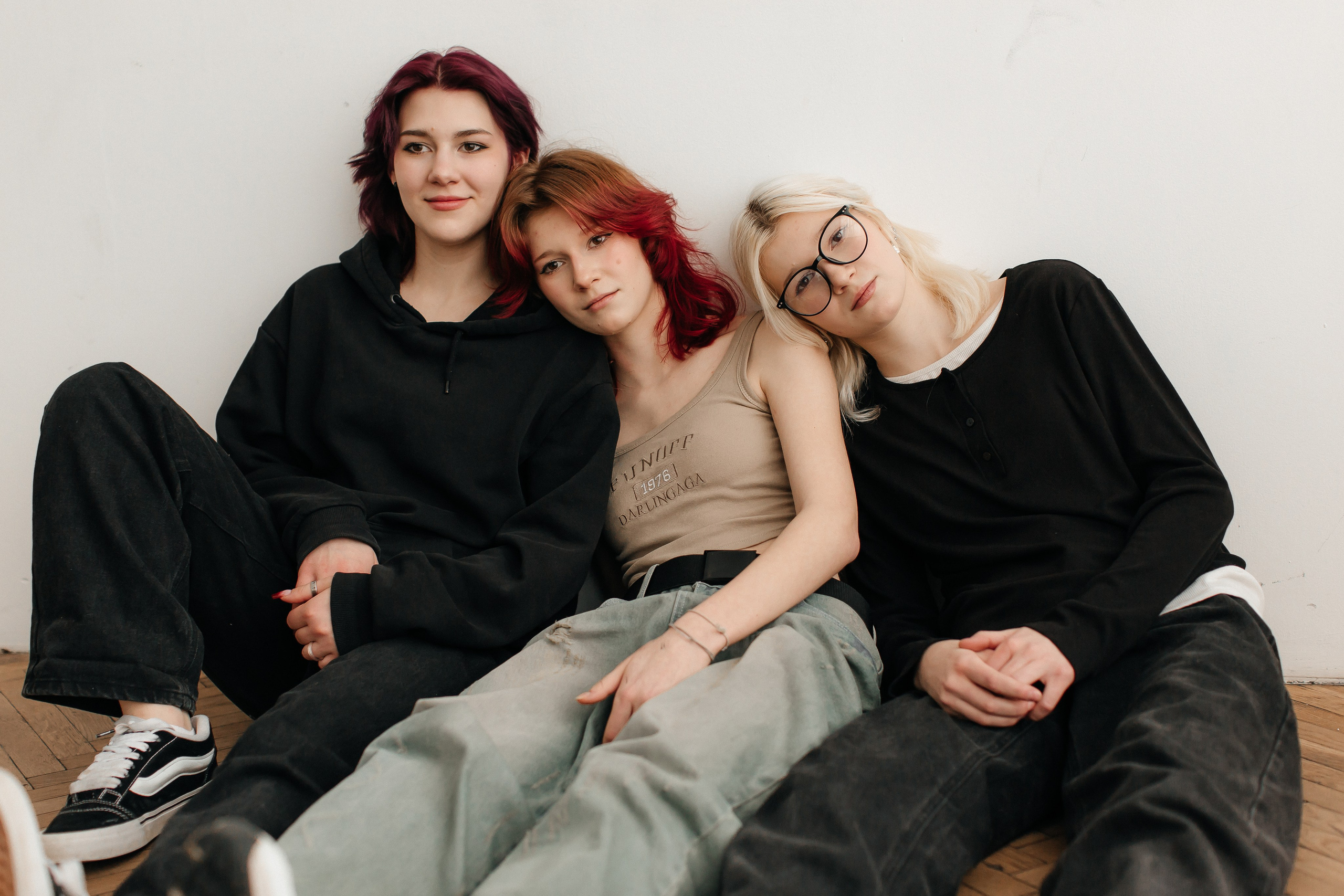 Любовь с семьей в студии. Семейный, детский и школьный фотограф в Москве Рудницкая Анна