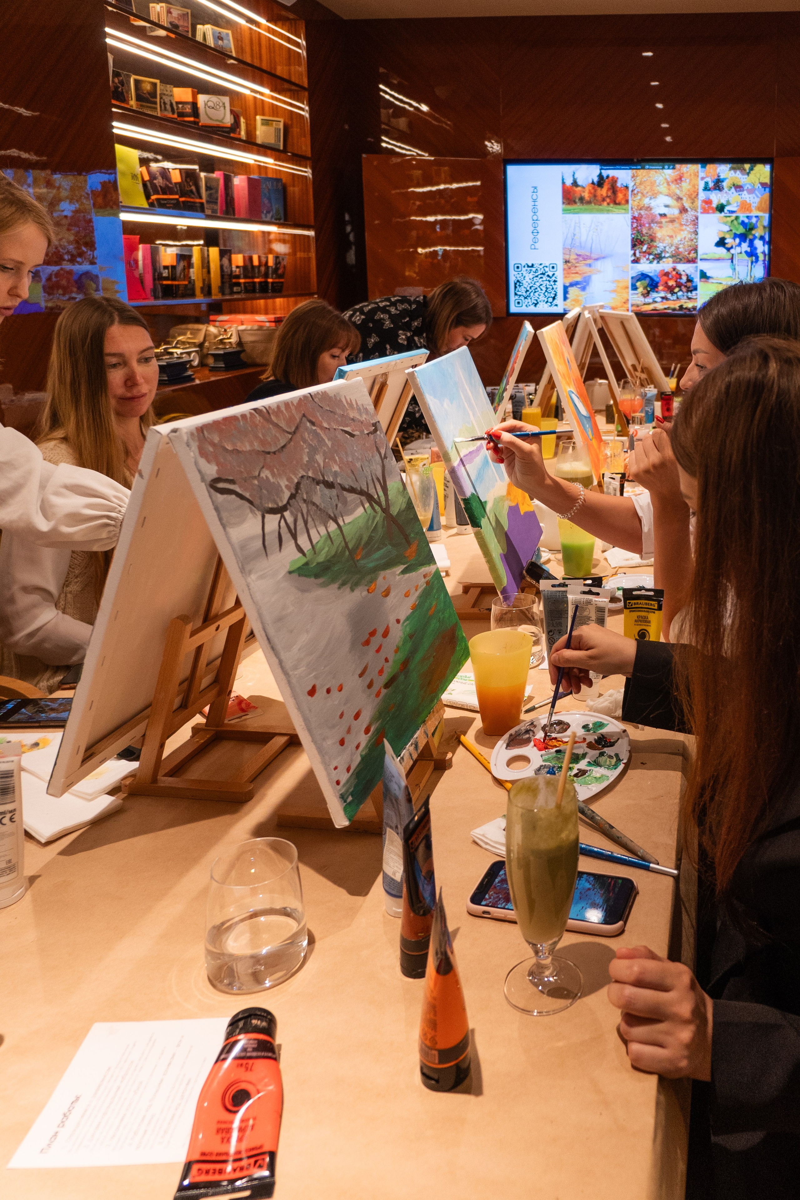 Корпоратив Teach Me Art 3. Портретный фотограф в Москве и Санкт-Петербурге Арина Чех