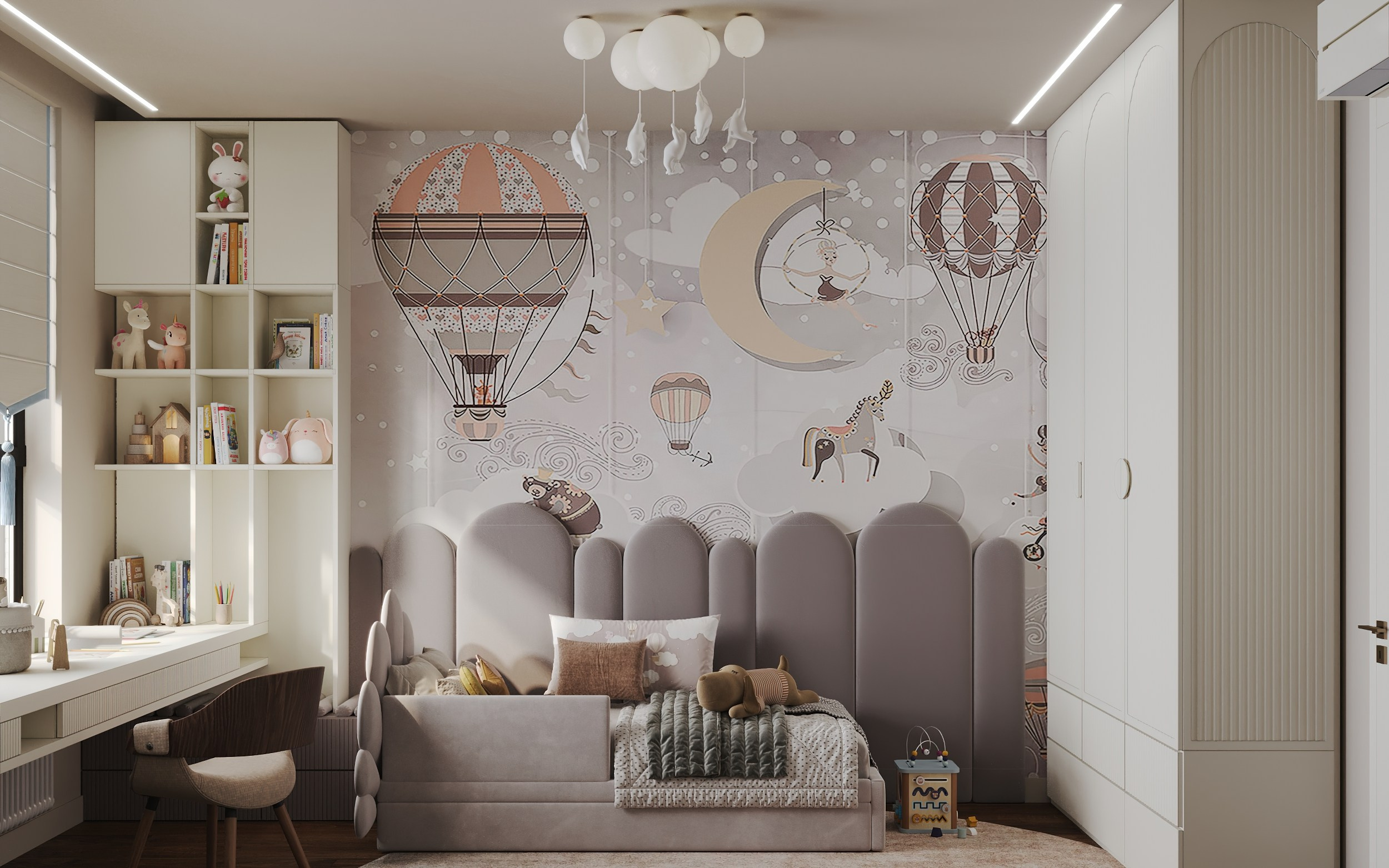 4-х комнатная квартира в Москве. Интерьерный 3Д Визуализатор Маргарита Оберемко