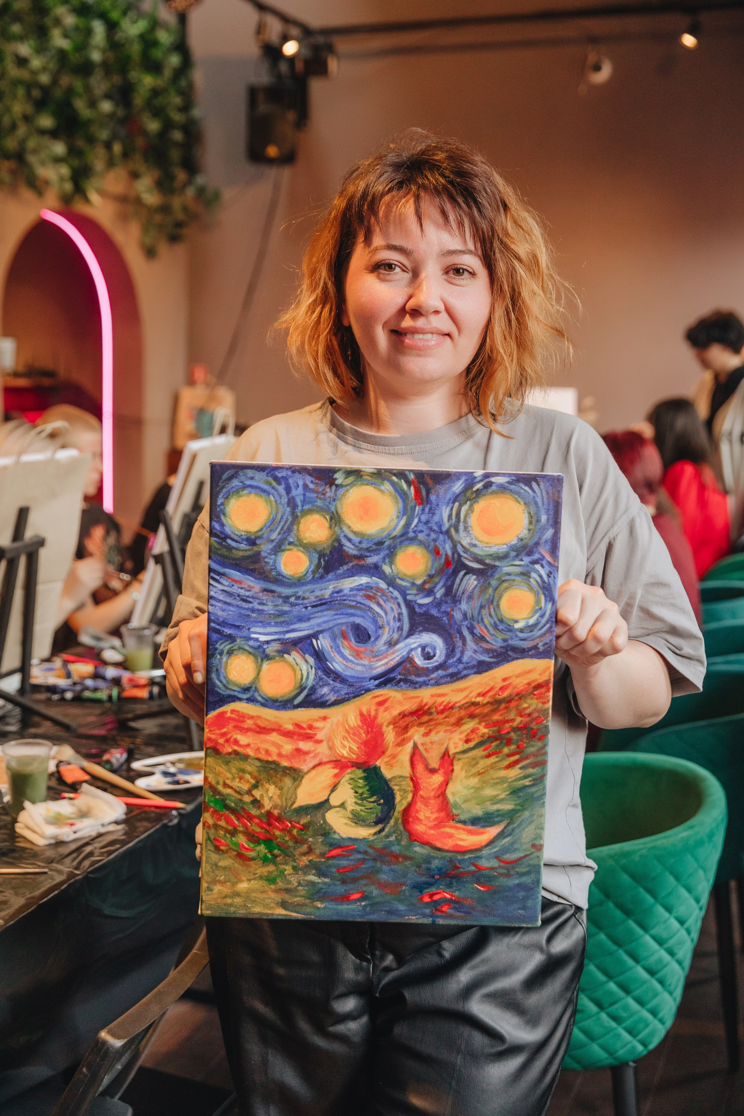 Арт-вечеринка. Семейный фотограф в Санкт-Петербурге Ева Маркова