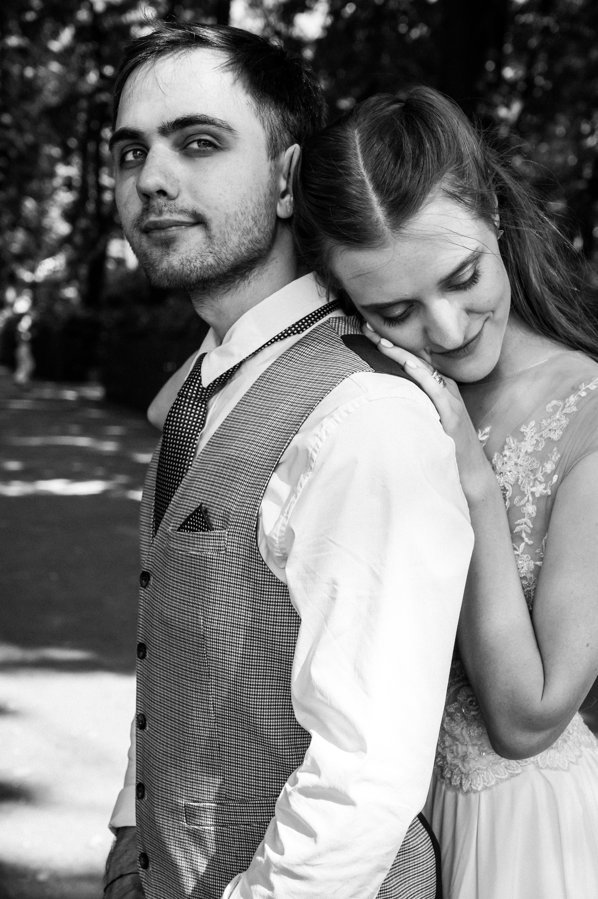 Зеркальный дворик. Свадебный и семейный фотограф из Санкт-Петербурга Климов Анатолий