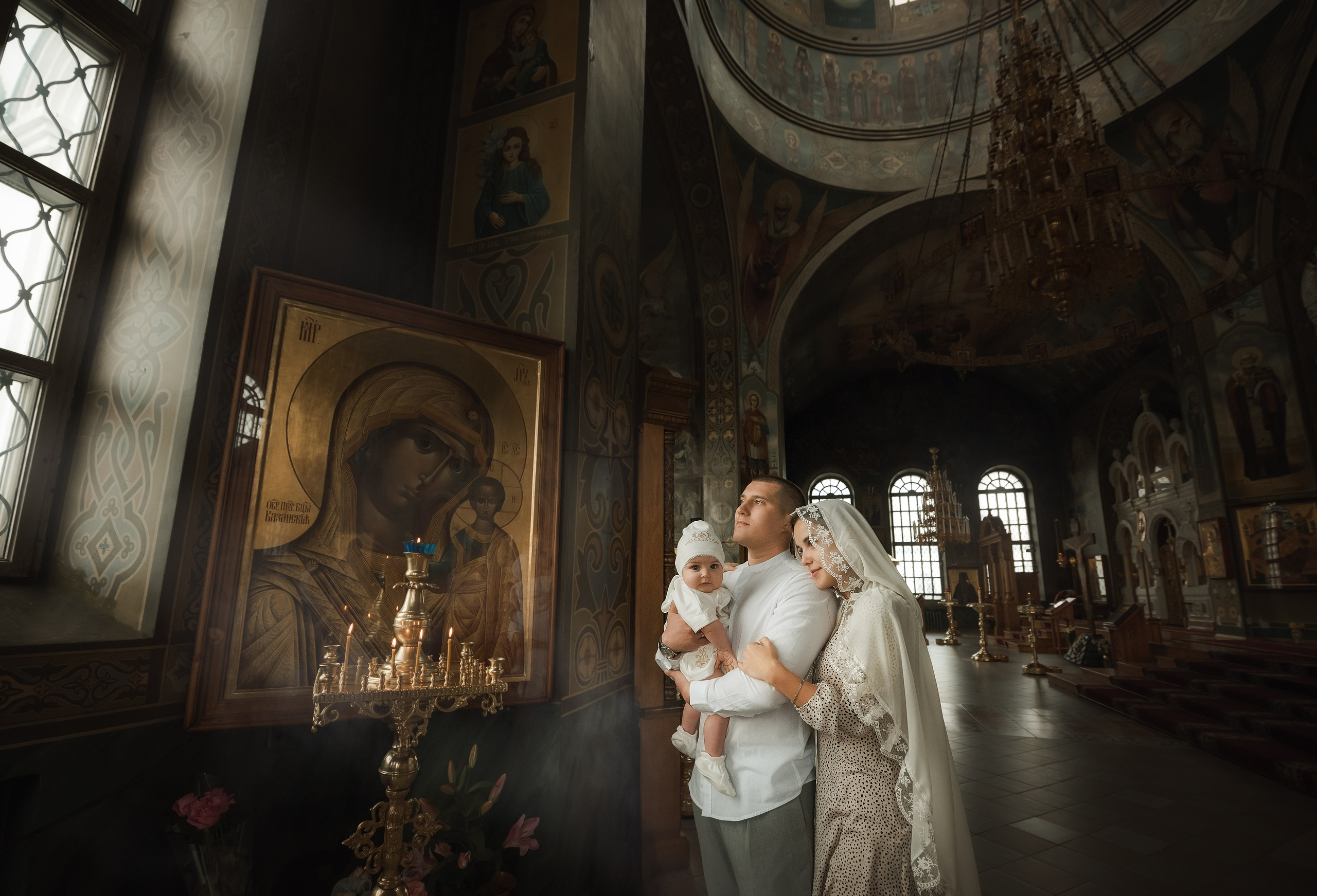Таинство Крещения. Профессиональный семейный и церковный фотограф в Ростове-на-Дону